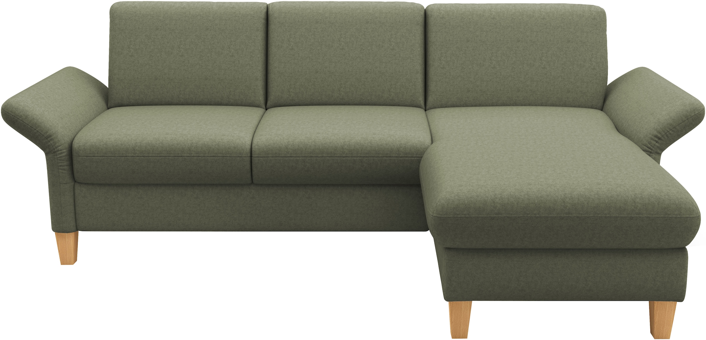 Home affaire Ecksofa »Rochelle, L-Form« wahlweise mit Armteilverstellung, Bettfunktion und Bettkasten