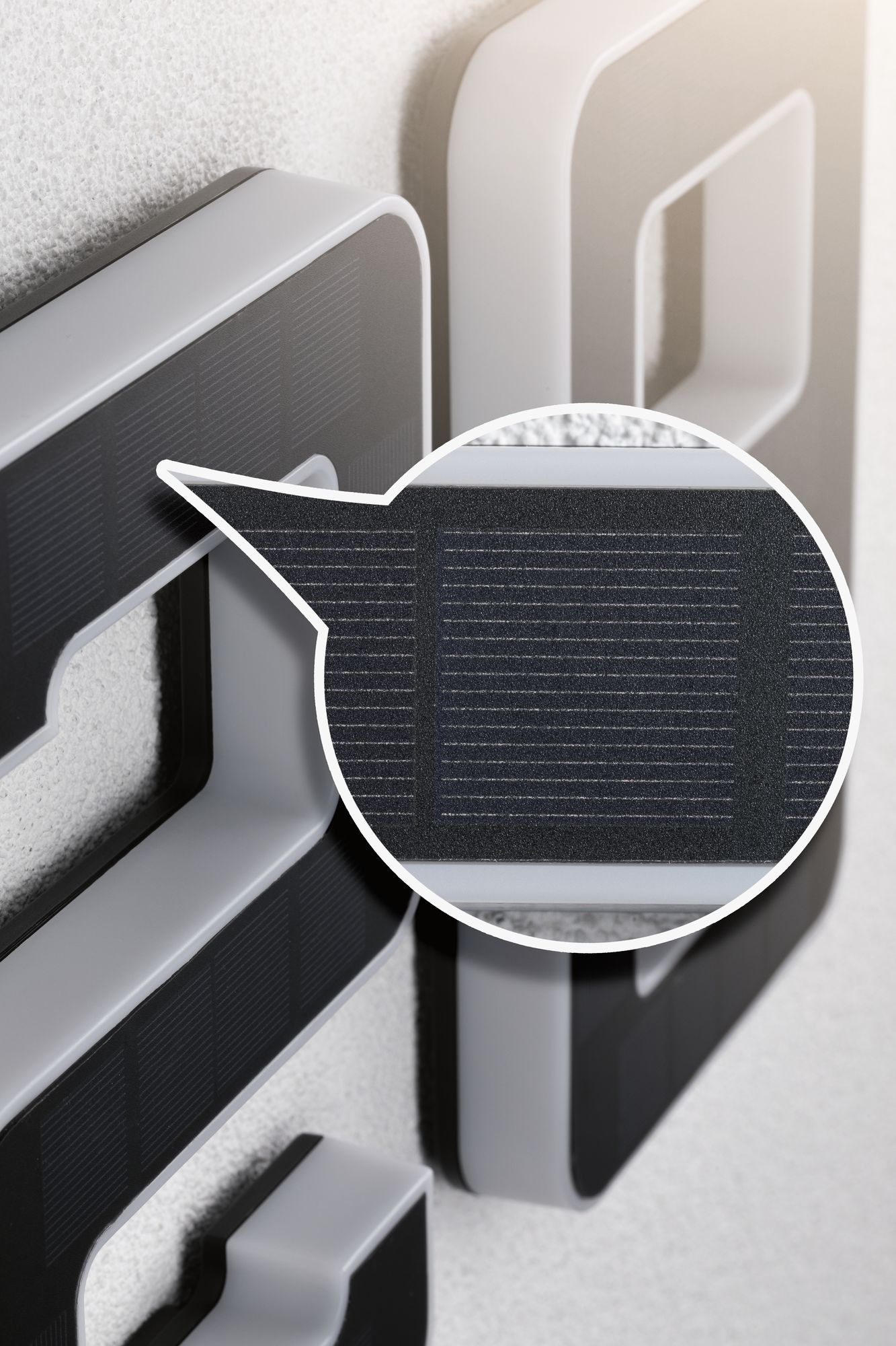 Paulmann LED Außen-Wandleuchte »Solar Hausnummer« LED-Modul 1 Stk. Warmweiß LED-Modul, Hausnummern, Buchstaben wählbar, Akku wechselbar