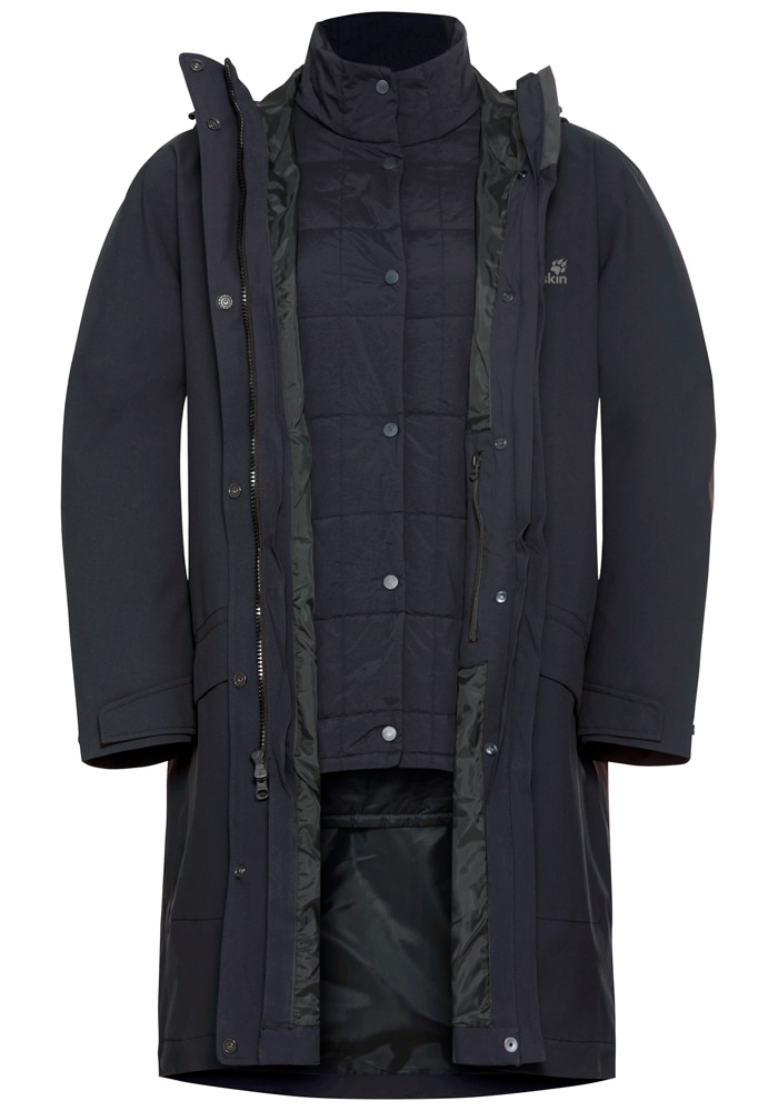 Jack Wolfskin Wintermantel »WINTERDUNE 3IN1 COAT W«
