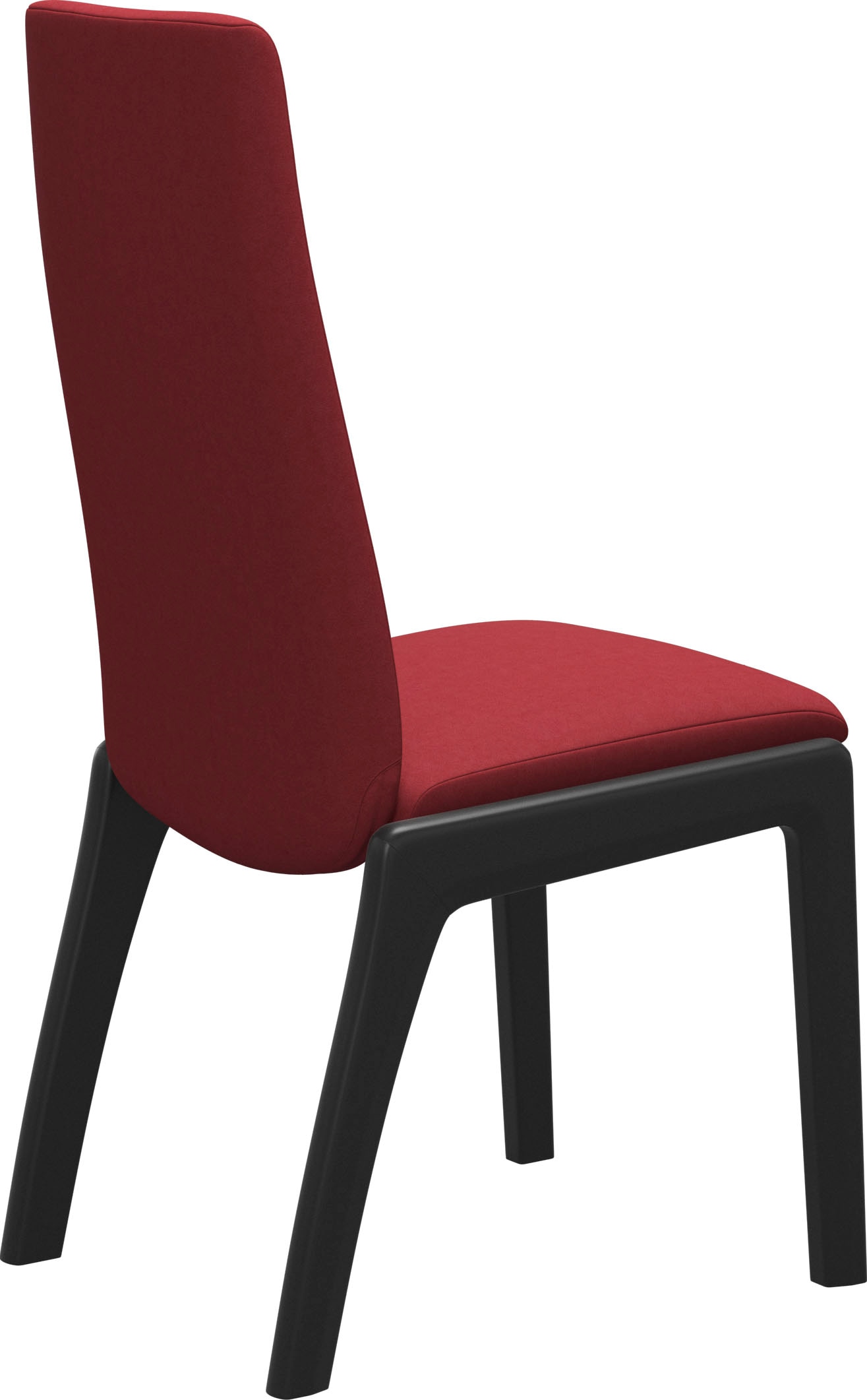 Stressless® Polsterstuhl »Laurel«, Microfaser DINAMICA, Low Back, Größe L, mit abgerundeten Beinen in Schwarz