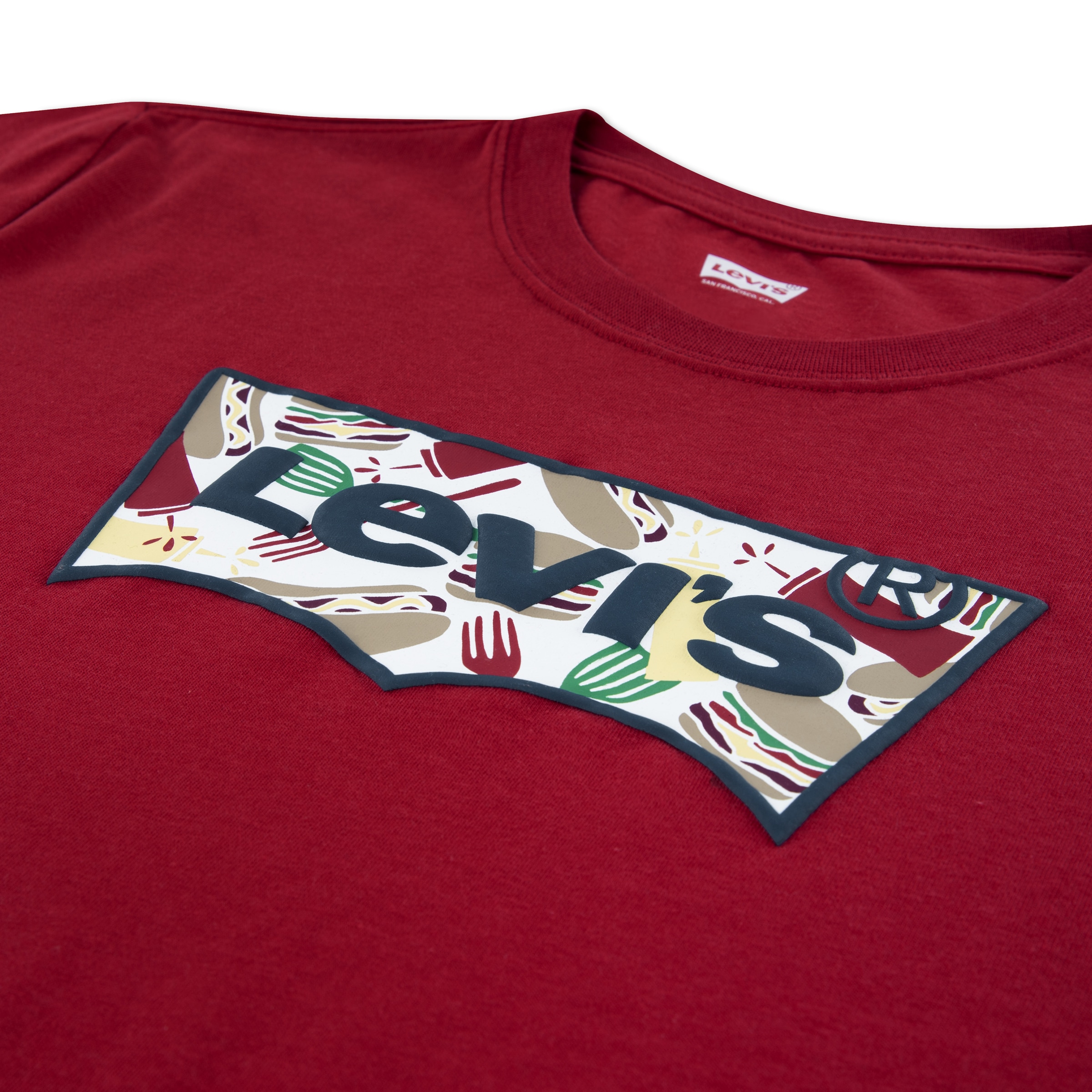 Levi's® Kids T-Shirt »LVB BARBECUE BATWING TEE« mit Print, for Boys