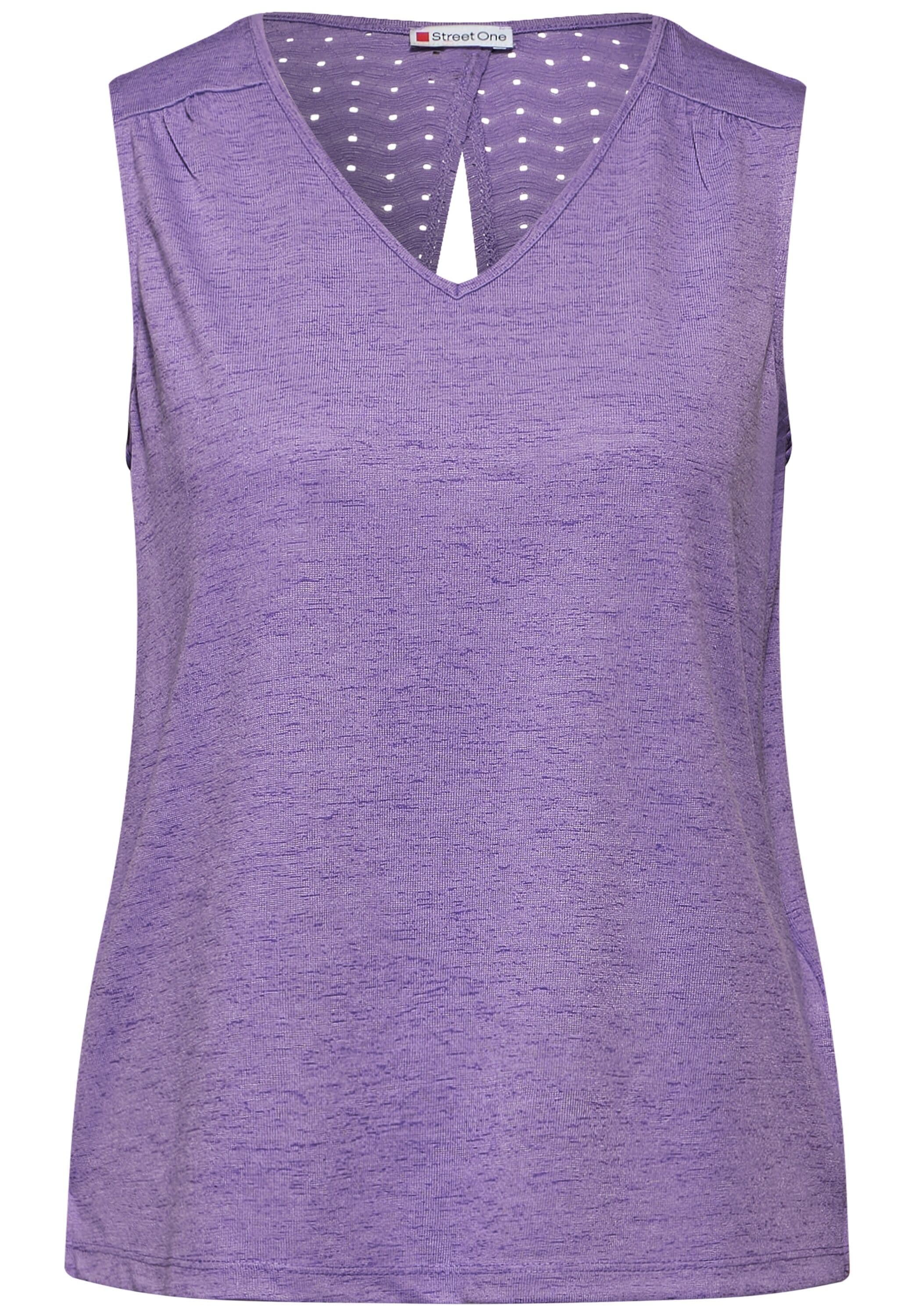 STREET ONE Spitzentop, mit Stickerei