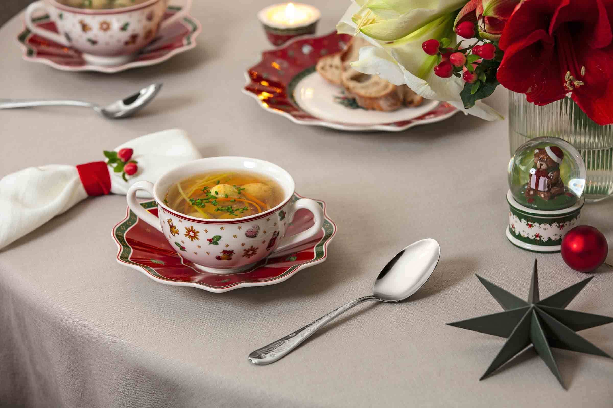 Villeroy & Boch Tasse »Suppentasse mit Untertasse Toy's Delight 250 ml 2er Set bunt« handwäsche empfohlen