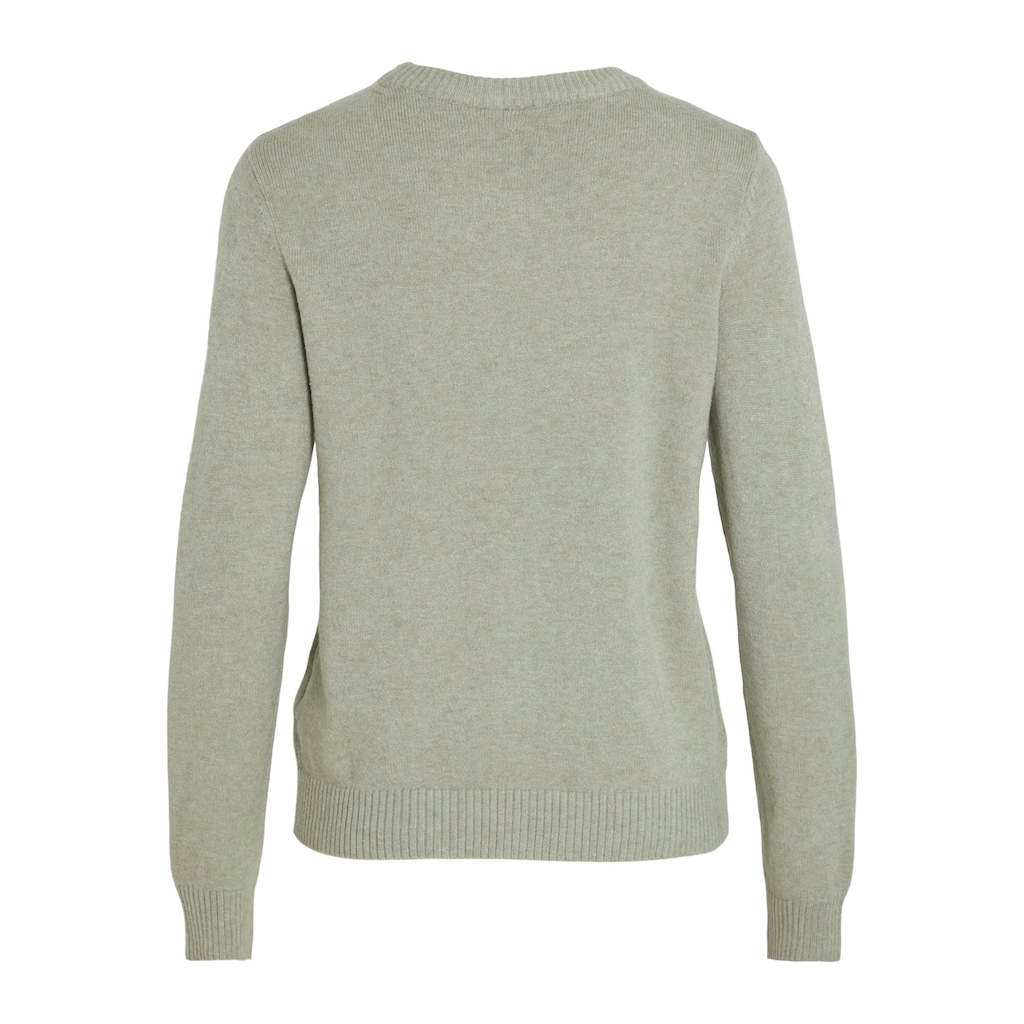 Vila Rundhalspullover »VIRIL O-NECK L/S KNIT TOP - NOOS«