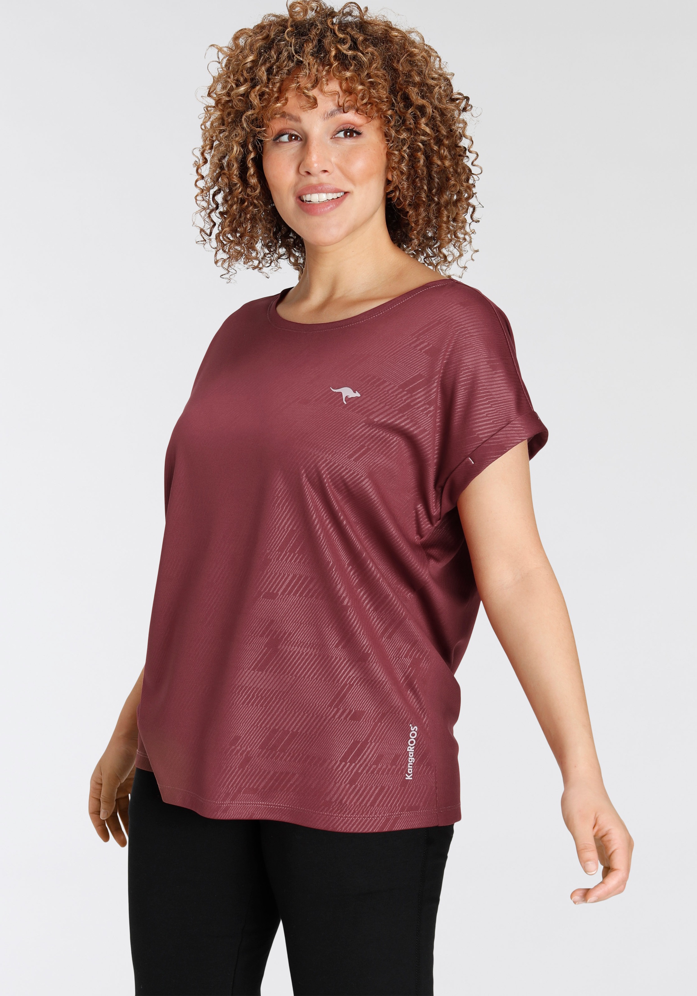 KangaROOS Funktionsshirt mit schönem Rückenausschnitt