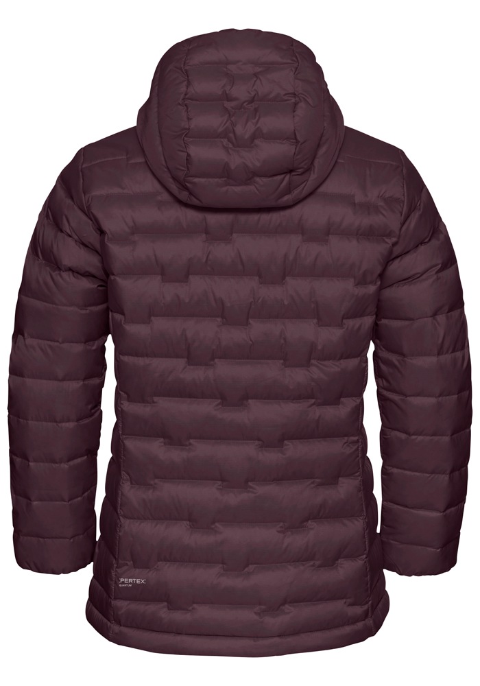 Jack Wolfskin Daunenjacke »PASSAMANI DOWN HOODY W RDS«, mit Kapuze