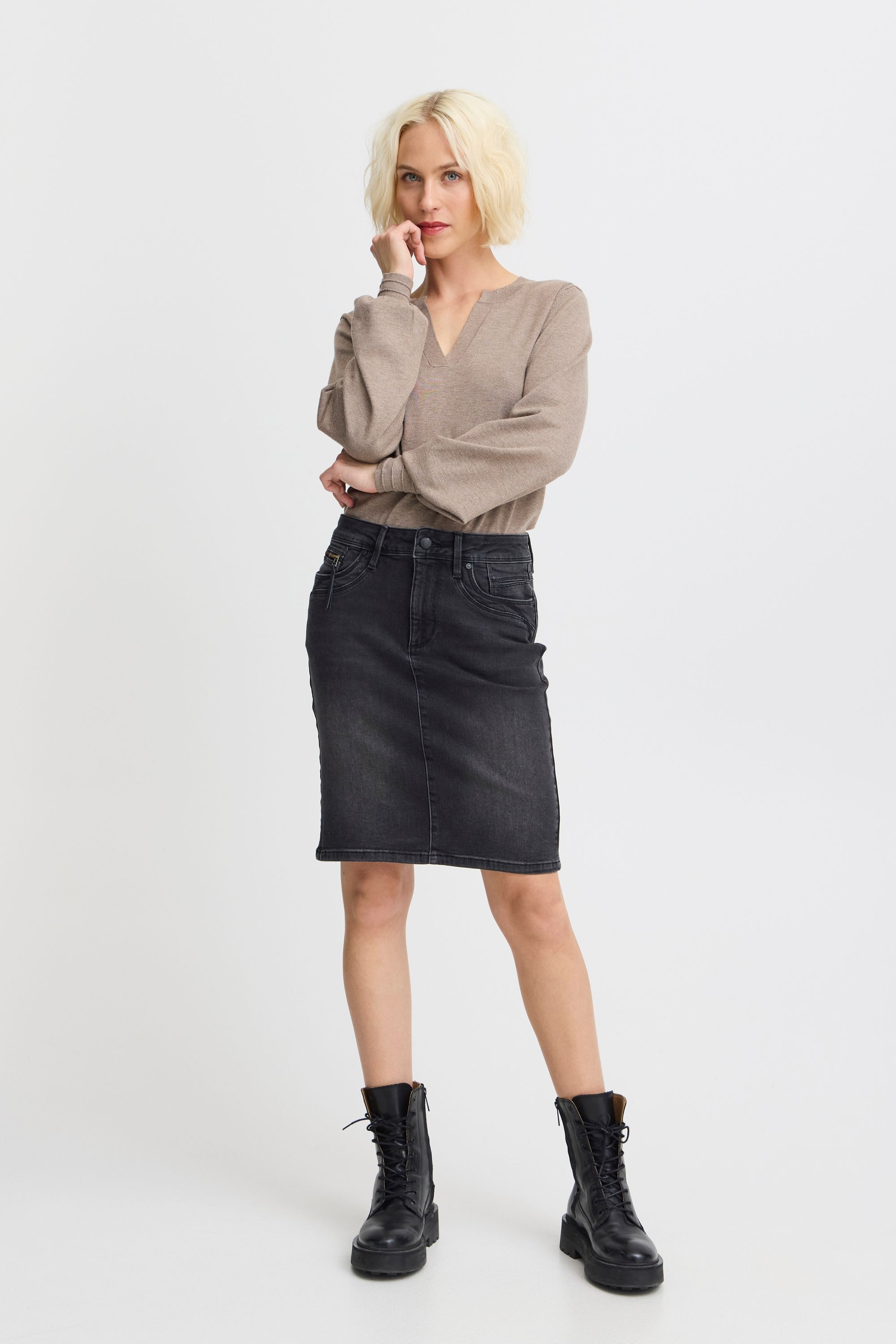 Pulz Jeans Jeansrock »Jeansrock PZKAROLINA HW Skirt«