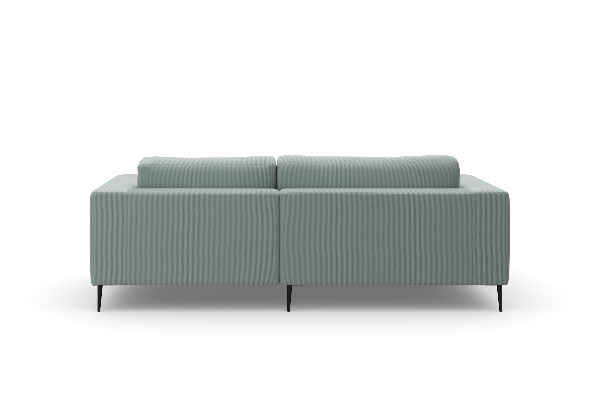 DOMO collection Ecksofa »Modica kompakt und elegant, Breite 244, L-Form«, moderne Optik mit extrabreiter Recamiere, auch in Cord