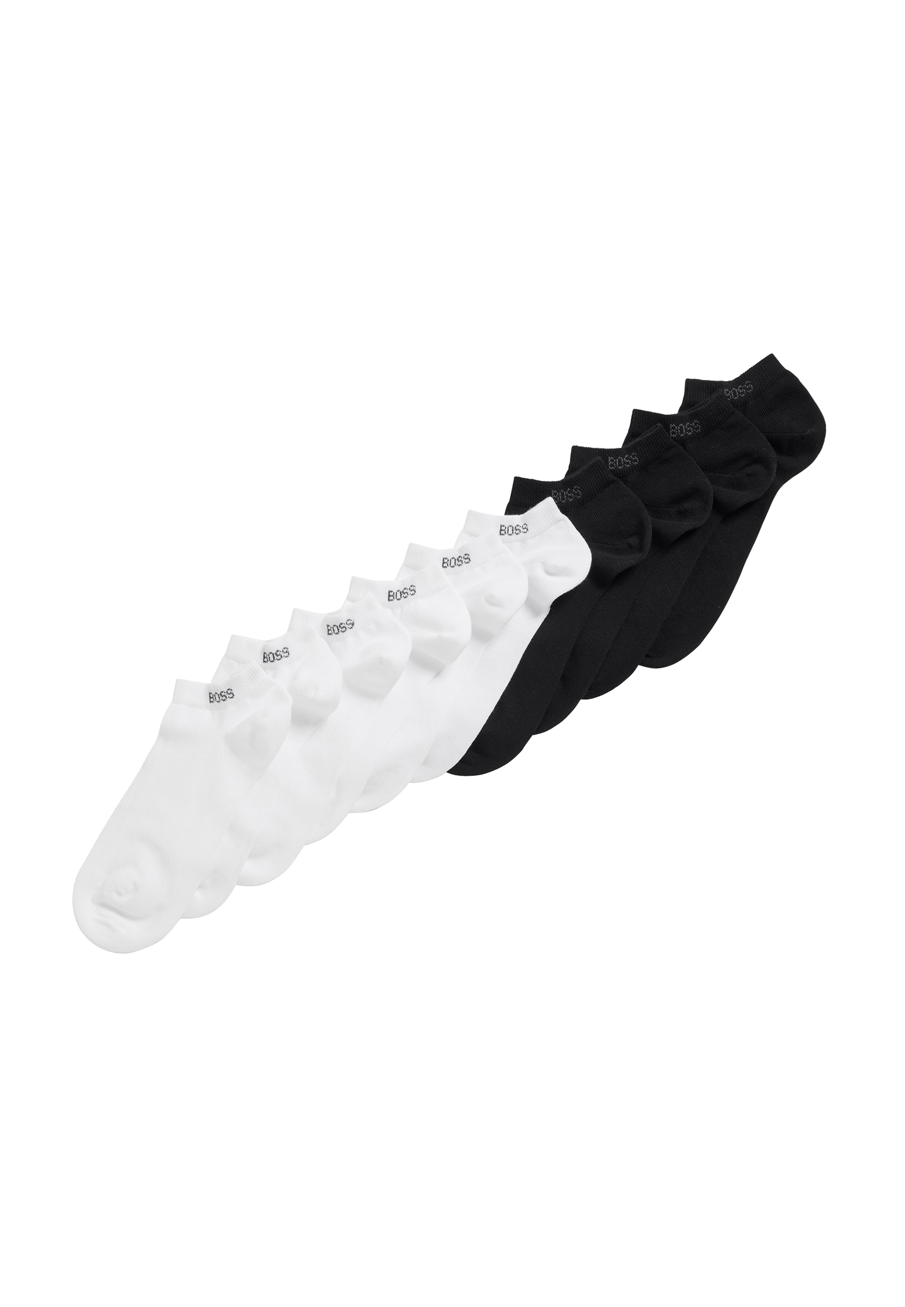 BOSS Sneakersocken »5P AS Uni Color CC«, (Packung, 5 Paar, 5er), im sportiven Look