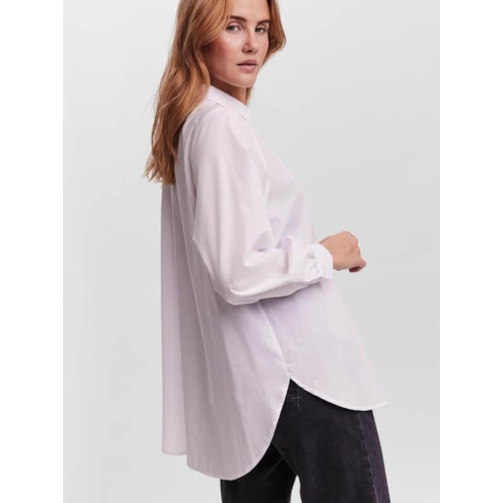 Vero Moda Longbluse »VMELLA L/S BASIC SHIRT NOOS«