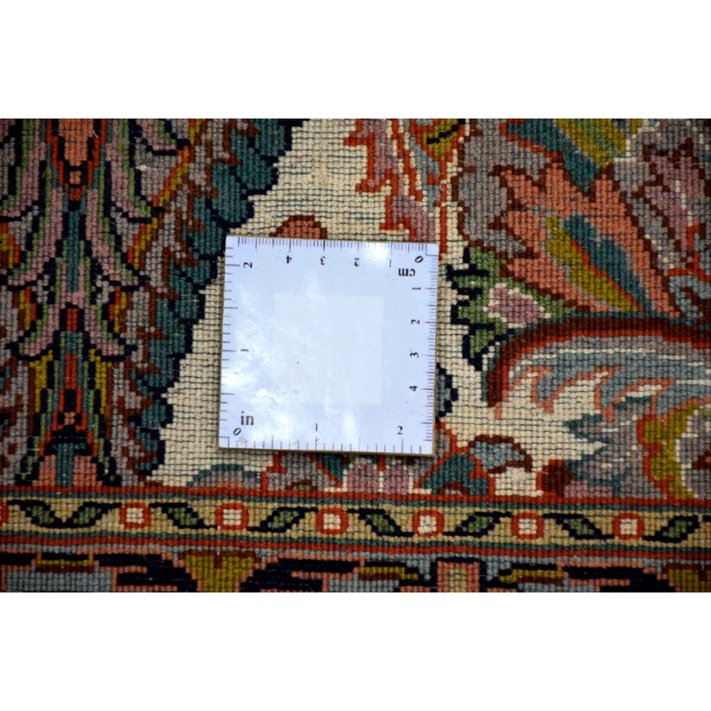 Kayoom Seidenteppich »Allover 8466«, rechteckig, Einzelstück mit Zertifikat, Wohnzimmer