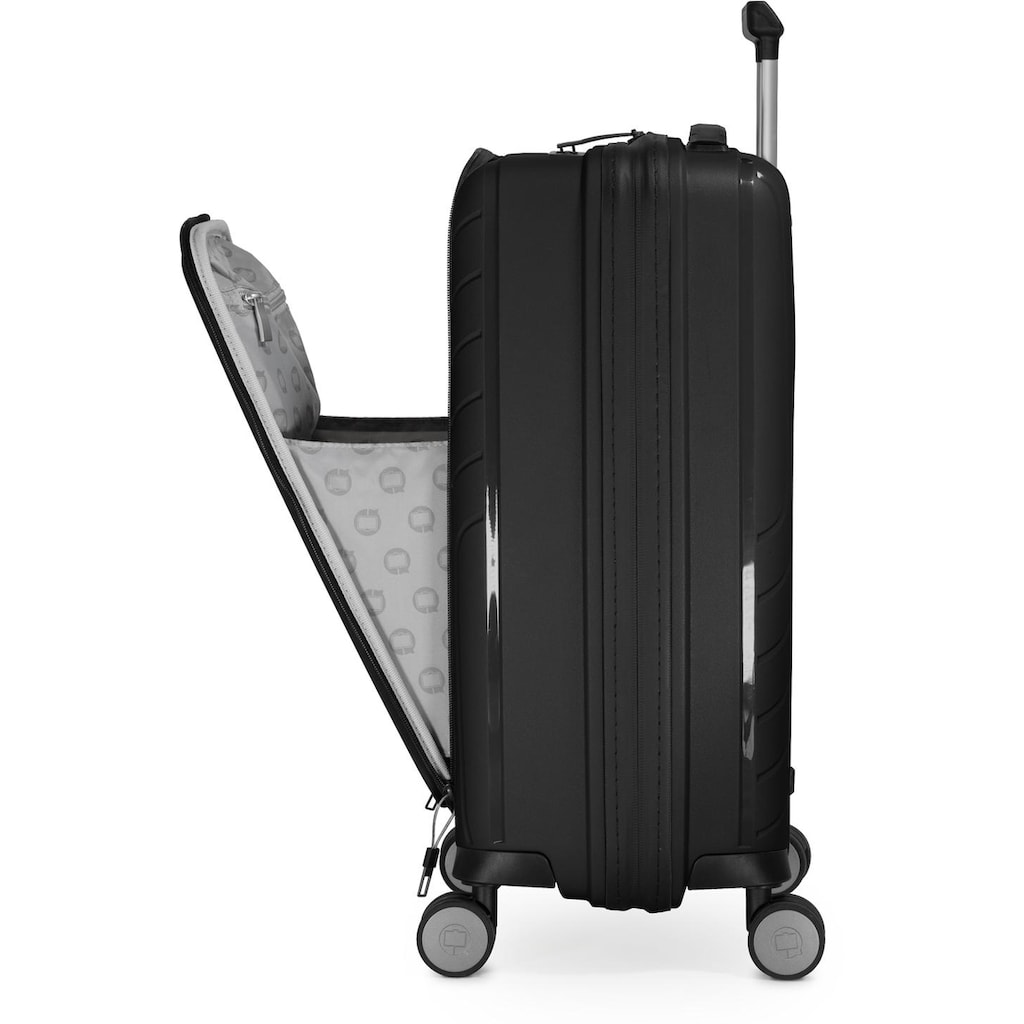 Hauptstadtkoffer Hartschalen-Trolley »TXL, schwarz, 55 cm«, 4 Rollen