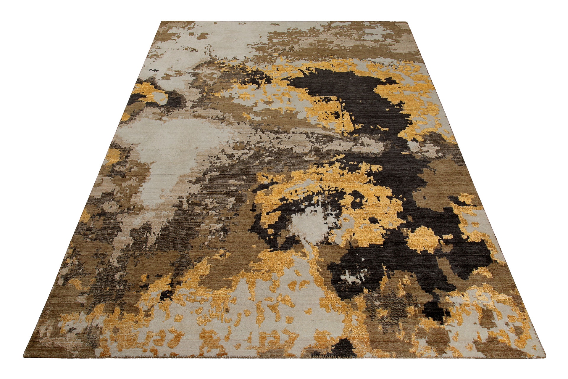 Esprit Teppich »Manhattan« rechteckig 6 mm Höhe Wollteppich, kurzflor, Vintage, gewebt, modern, edel, Wohnzimmer