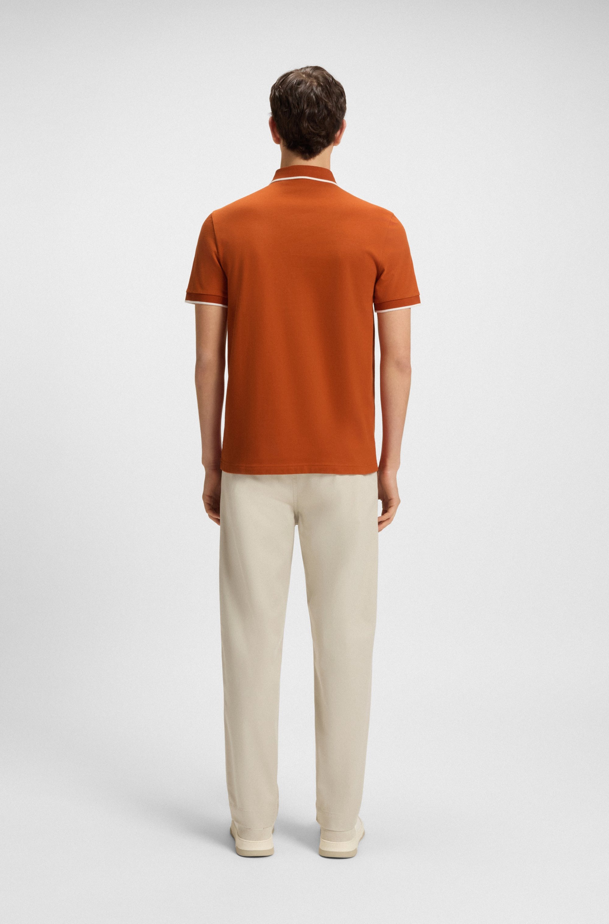 BOSS ORANGE Poloshirt »Passertip«, mit BOSS Logo-Badge