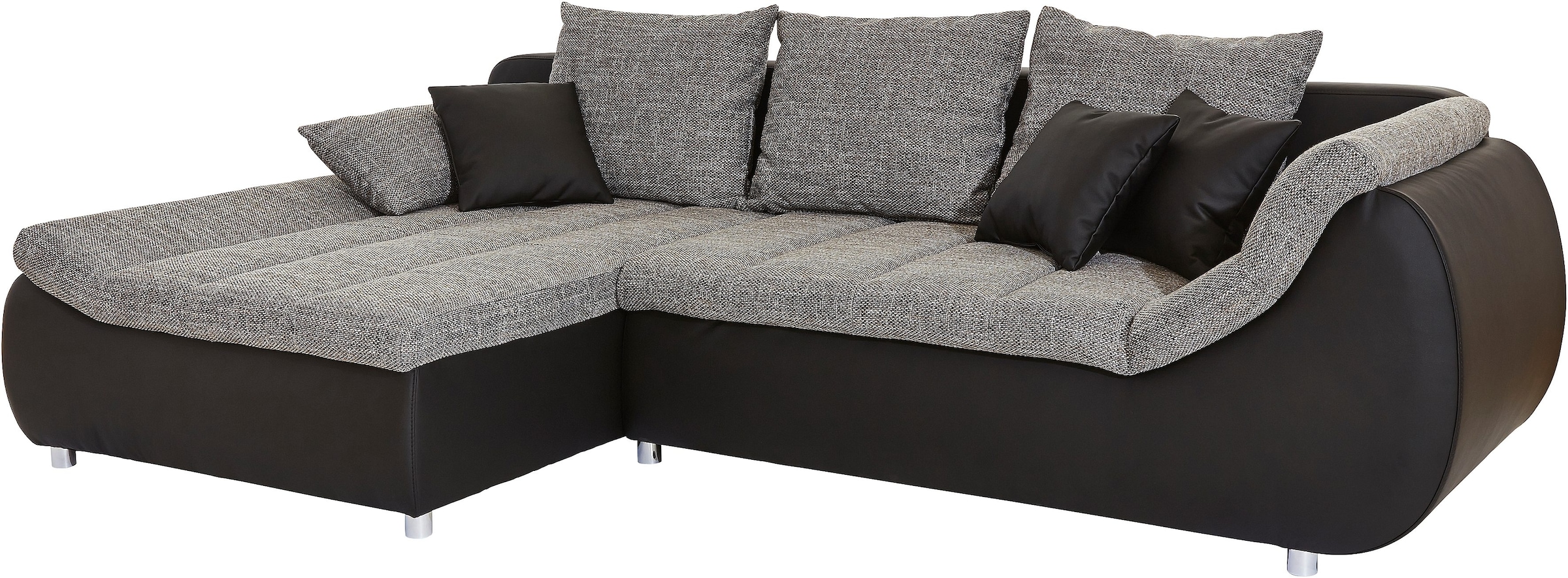 INOSIGN Ecksofa »Imola«, wahlweise mit Bettfunktion