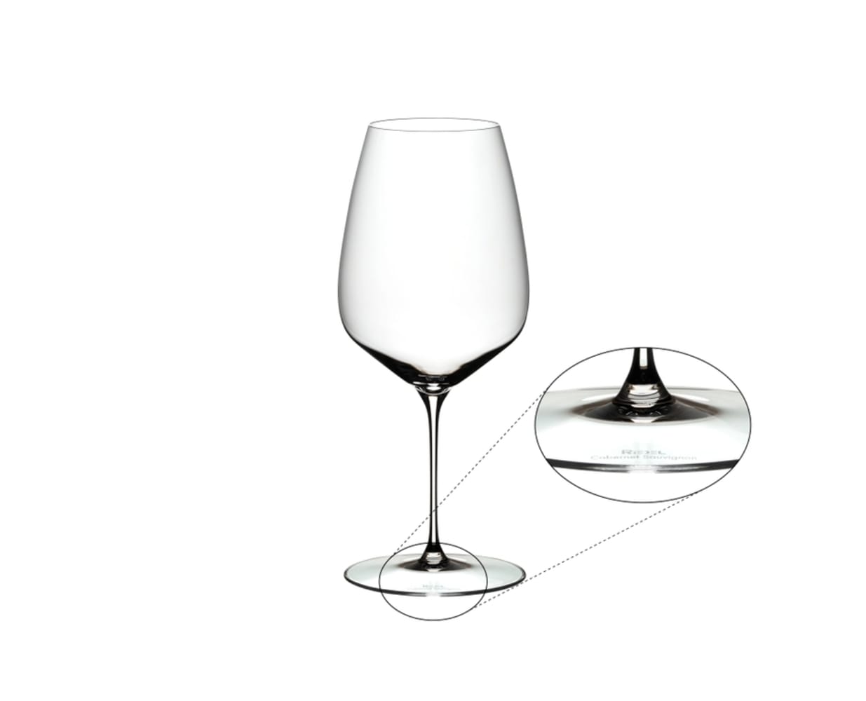 RIEDEL THE WINE GLASS COMPANY Rotweinglas »Cabernet / Merlot Weingläser Veloce 829 ml 6er Set transparent«
