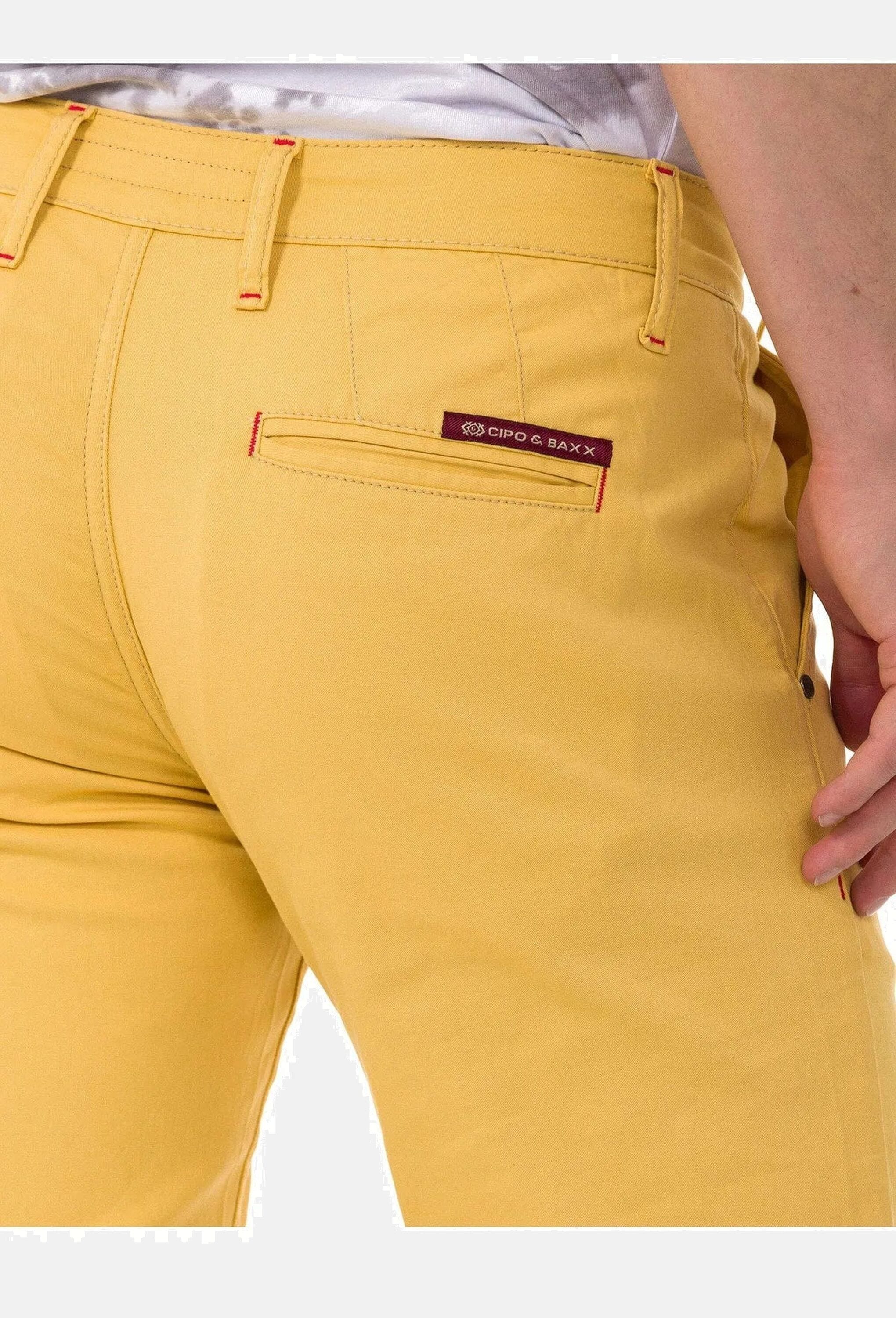 Cipo & Baxx Stoffhose »Cipo & Baxx Hose«  im modischen Slim Fit-Schnitt, CD842