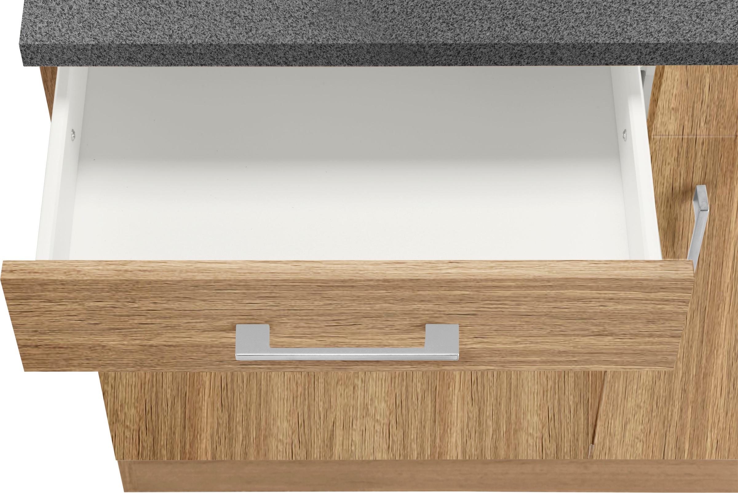 KOCHSTATION Winkelküche »KS-Colmar« mit E-Geräten, Stellbreite 210/300 cm