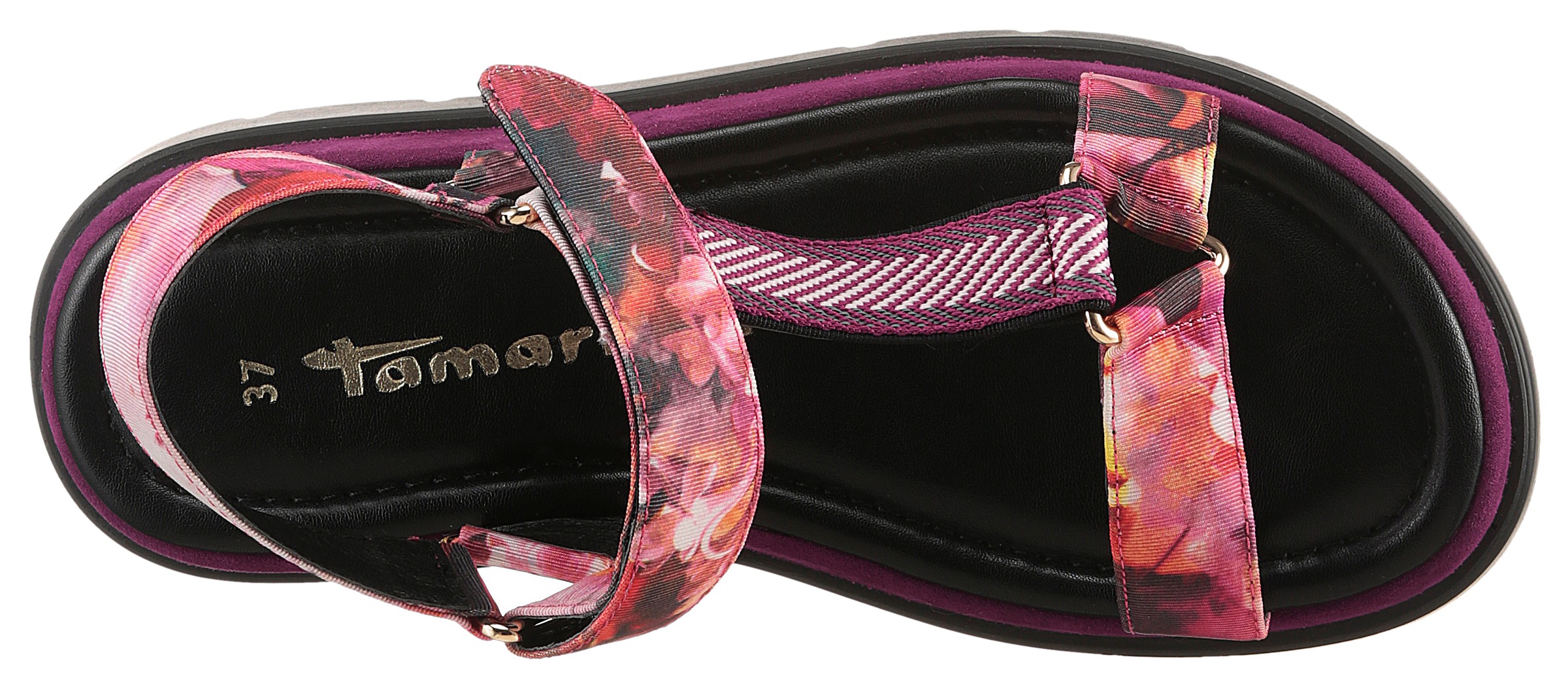 Tamaris Riemchensandale  , Plateau, Sommerschuh, Sandalette mit Touch It-Ausstattung