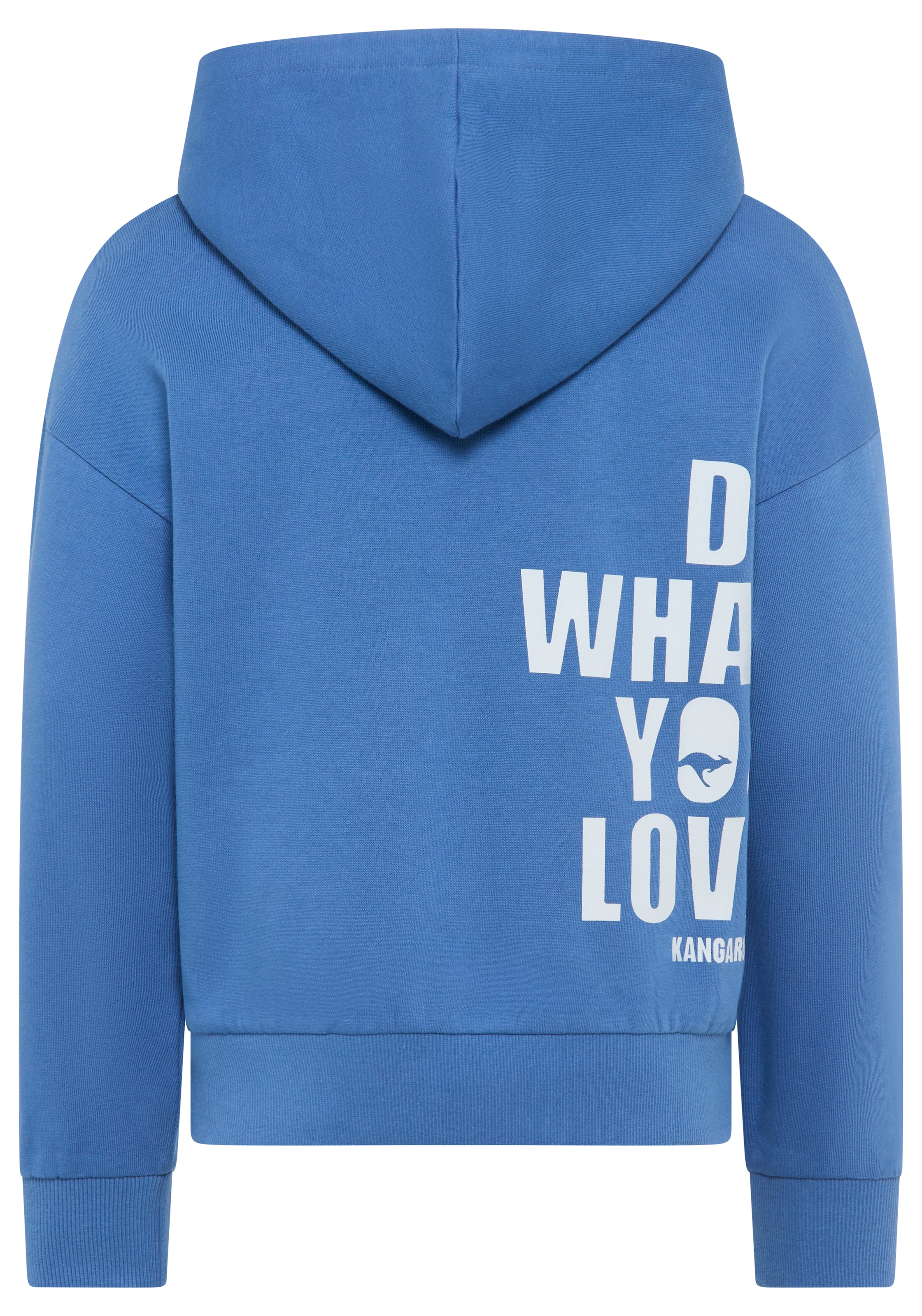 KangaROOS Kapuzensweatshirt »Hoodie mit Rückenprint«, Mit Front- und Rückenprint

