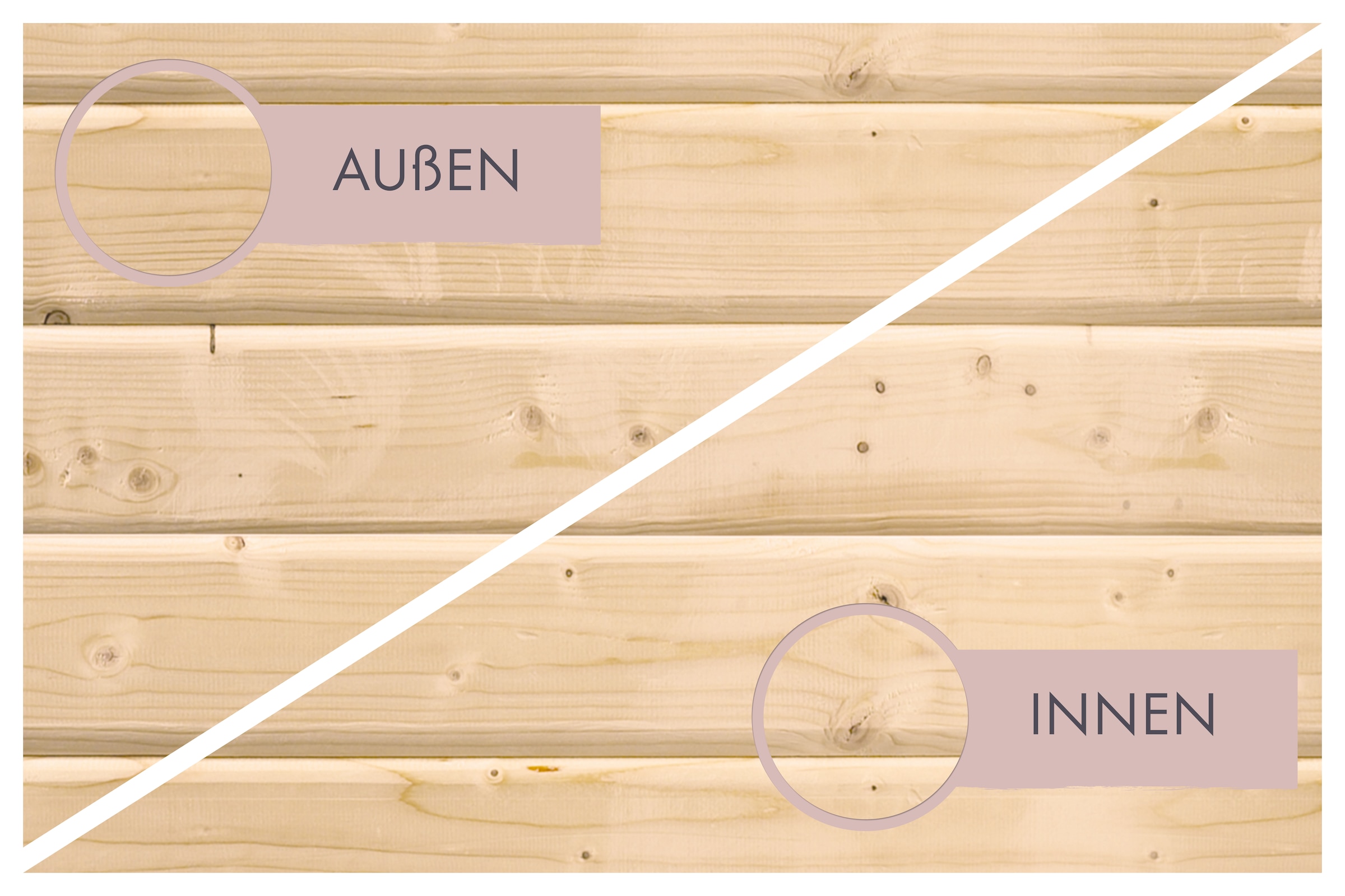 welltime Sauna »Trixi«, besonders stabile nordische Fichte, für bis zu 3 Personen