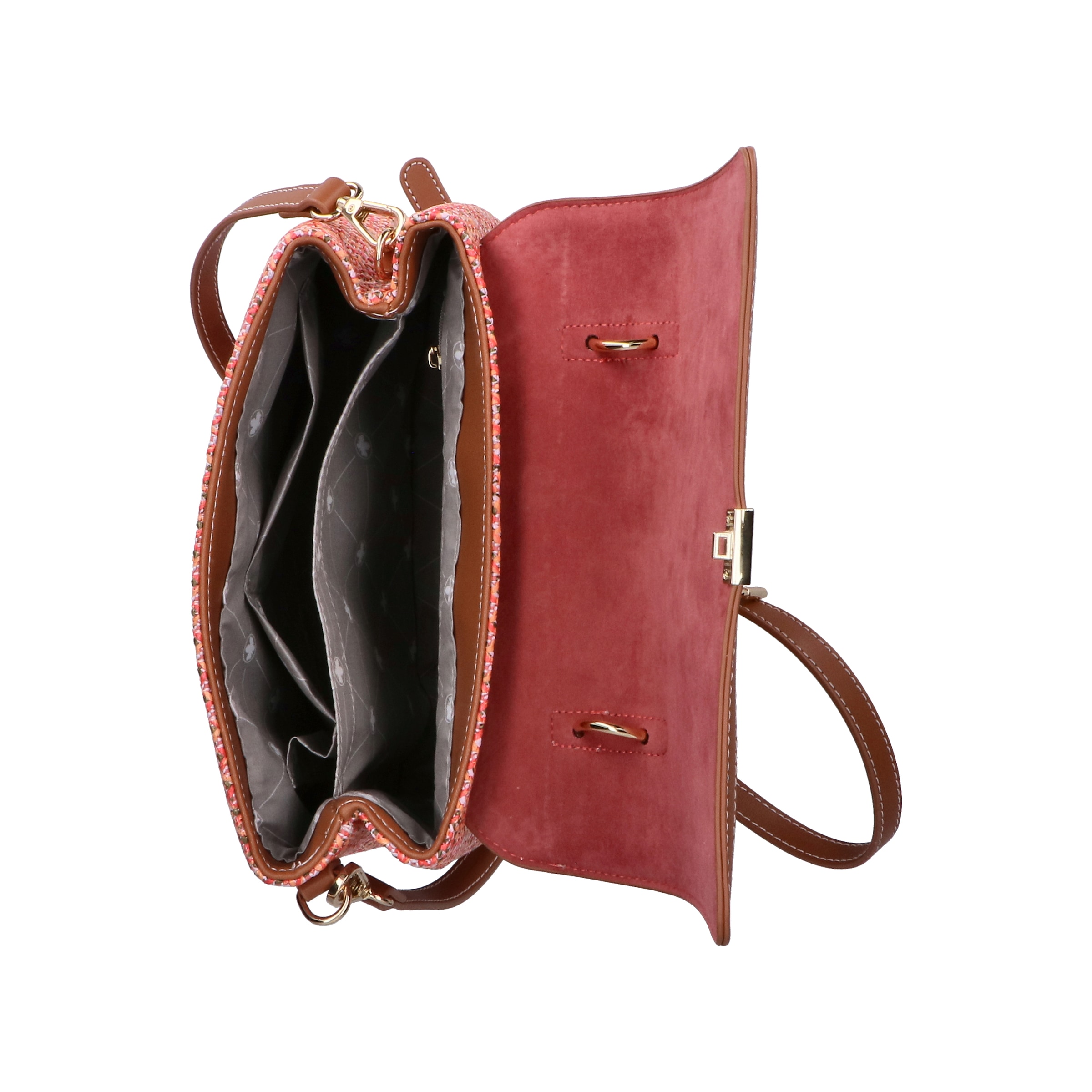 Rieker Henkeltasche , Handtasche, Umhängetasche Damen mit abnehmbarem Umhängeriemen