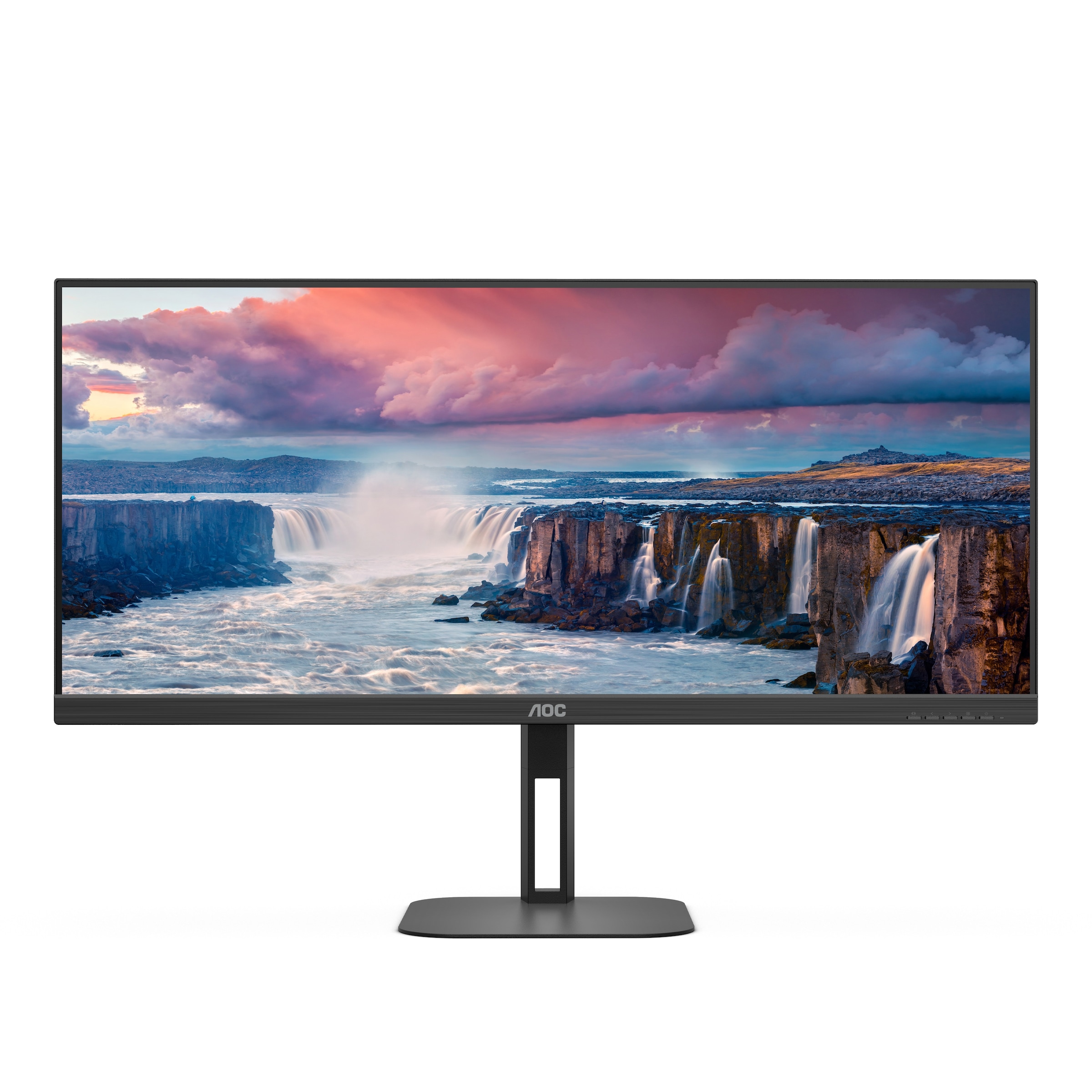 AOC Curved-Gaming-Monitor »CU34V5C«, 86,3 cm/34 Zoll, 3440 x 1440 px, 1 ms Reaktionszeit, 100 Hz