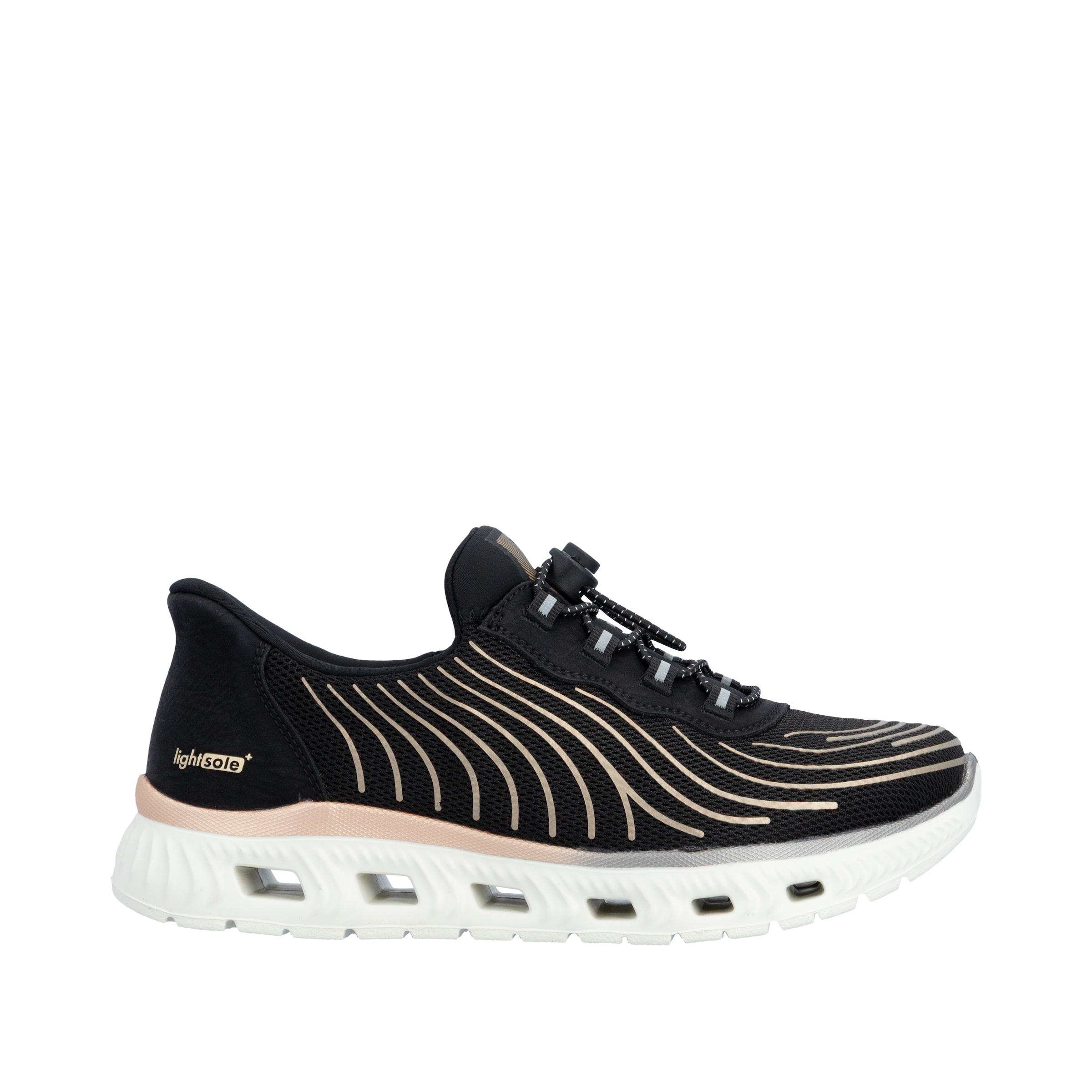 Rieker Plateausneaker »Ready2GO«  Sport-Sneaker, Freizeitschuh, Halbschuh mit Schnellverschluss