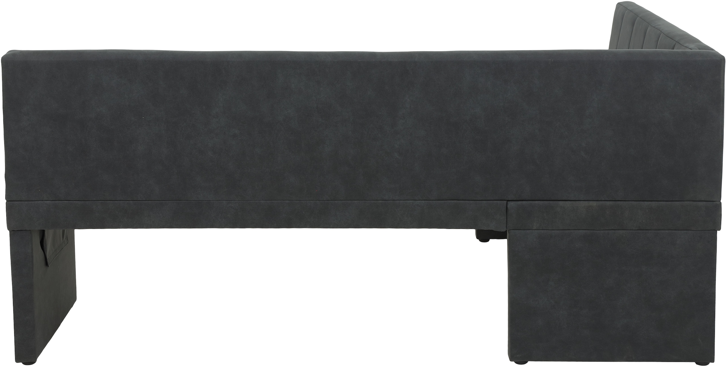 HELA Essgruppe »SPREE« 4 Stk. tlg. Esstisch 140x90 cm mit Dickkante, Microfaserbezug,