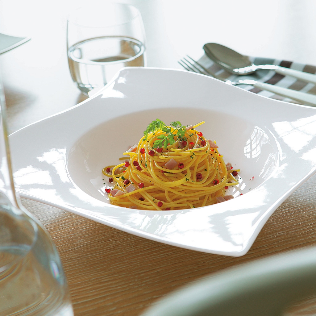 Villeroy & Boch Pastateller »Pastateller NewWave 28 x 28 cm 4er Set weiß«