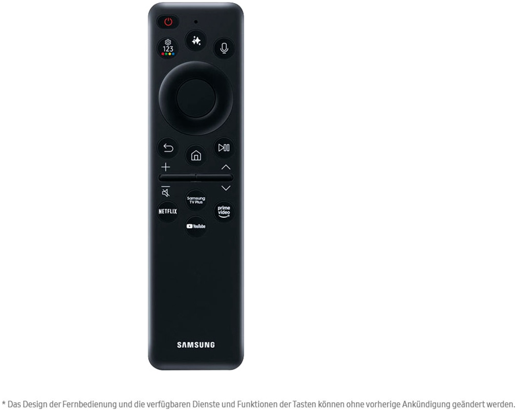 Samsung QLED-Fernseher »GQ55Q7FAAU«, 4K Ultra HD, Smart-TV, Quantum HDR, Knox Security, Art Store, 3D Sound, Gaming Hub, AI TV