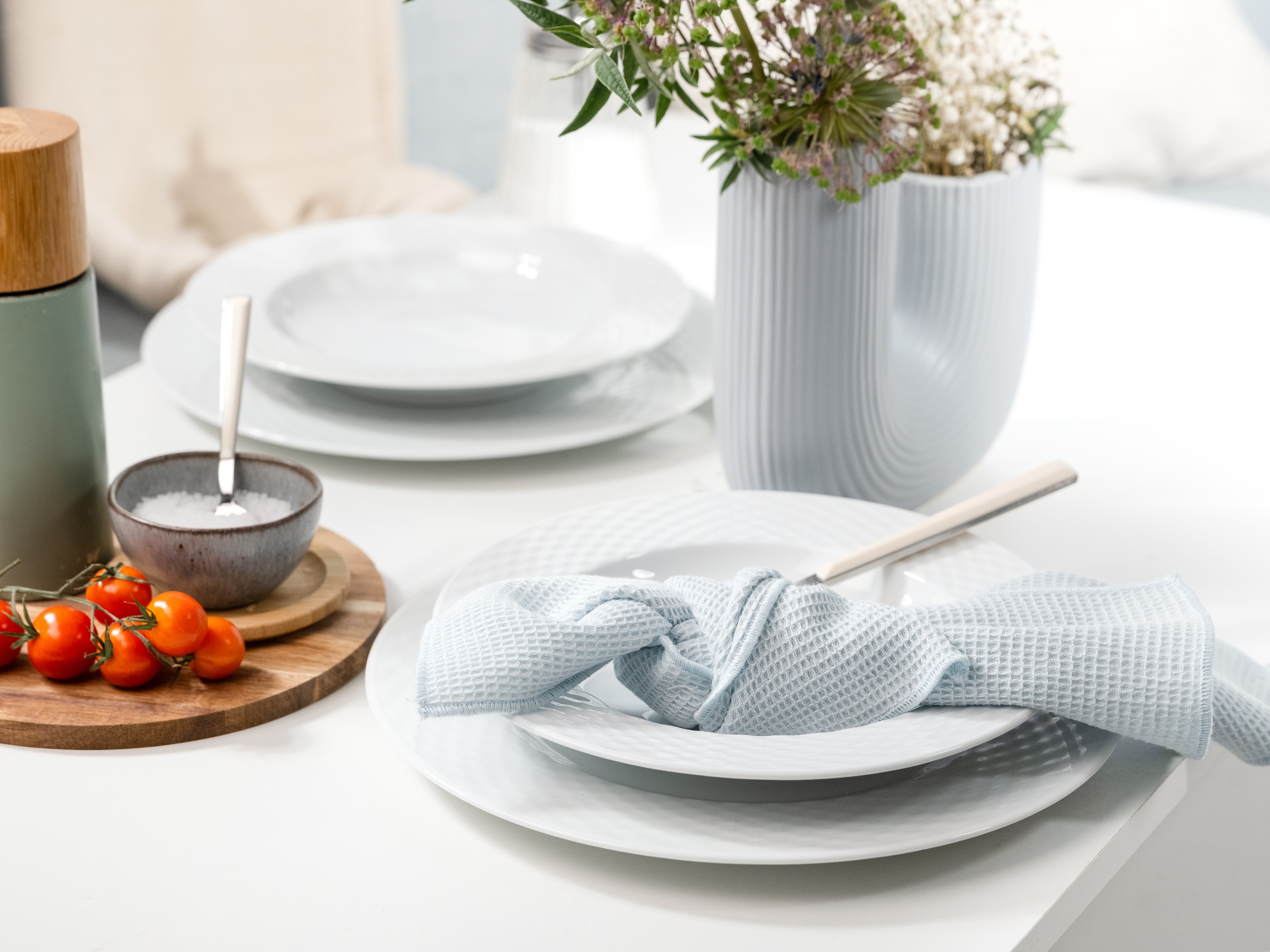CreaTable Tafelservice »Polo, Service 12-tlg.« Teller Set, Daily Use, Zeitlos
