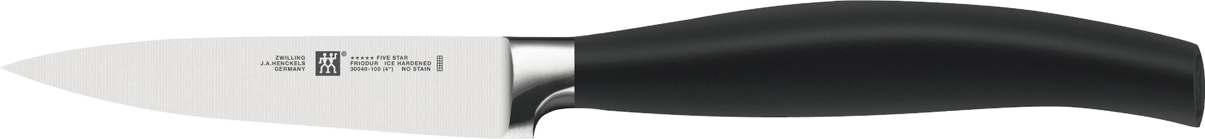 Zwilling Messer-Set »***** FIVE STAR«, (Set, 2 tlg., 1 Spick & Garniermesser (10 cm), 1 Kochmesser (20 cm), Made in Germany, Sonderschmelze, Ergonomisch, 2-tlg.