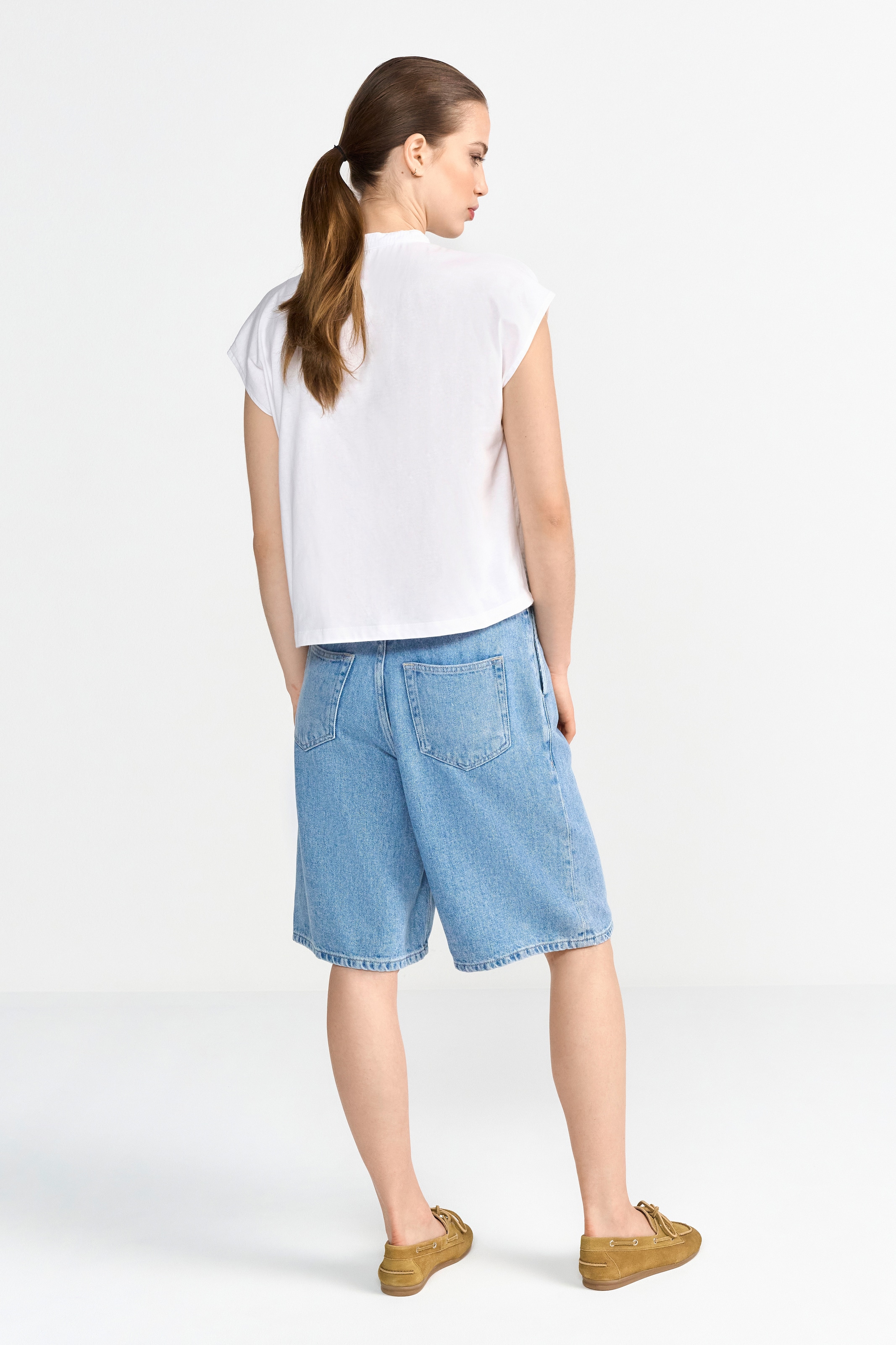 RICHROYAL Blusenshirt, Mit Raffungen