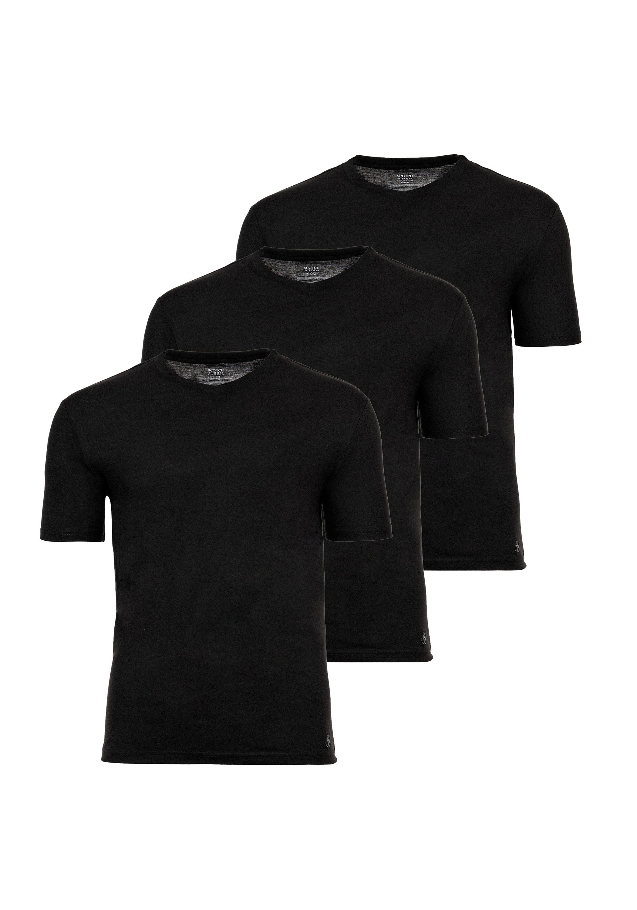 Scotch & Soda T-Shirt »T-Shirt Ultra Soft V-Neck Tee 3er Pack« 3