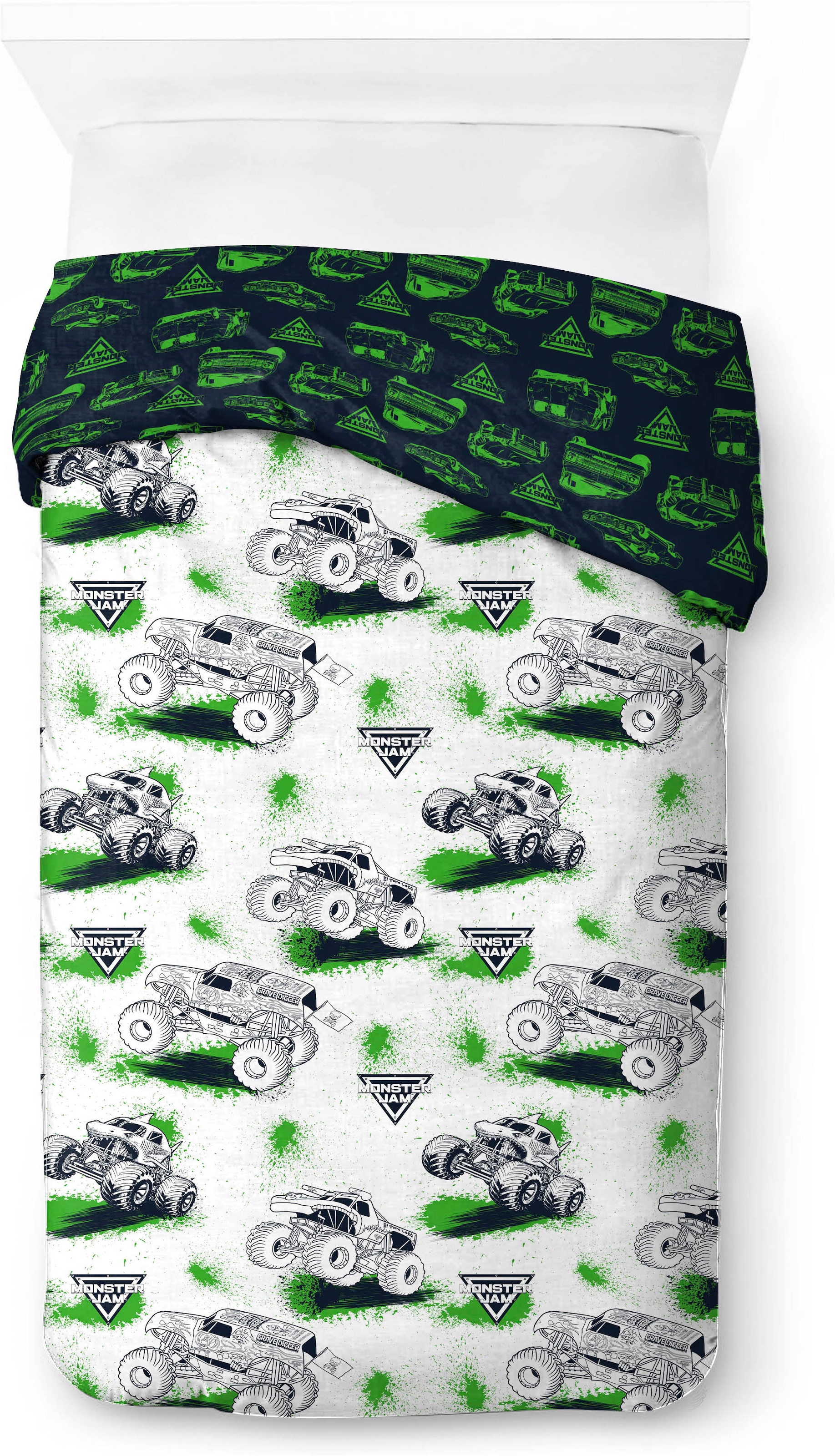   Kinderbettwäsche »Monster Jam Splat« 2 100% Baumwolle