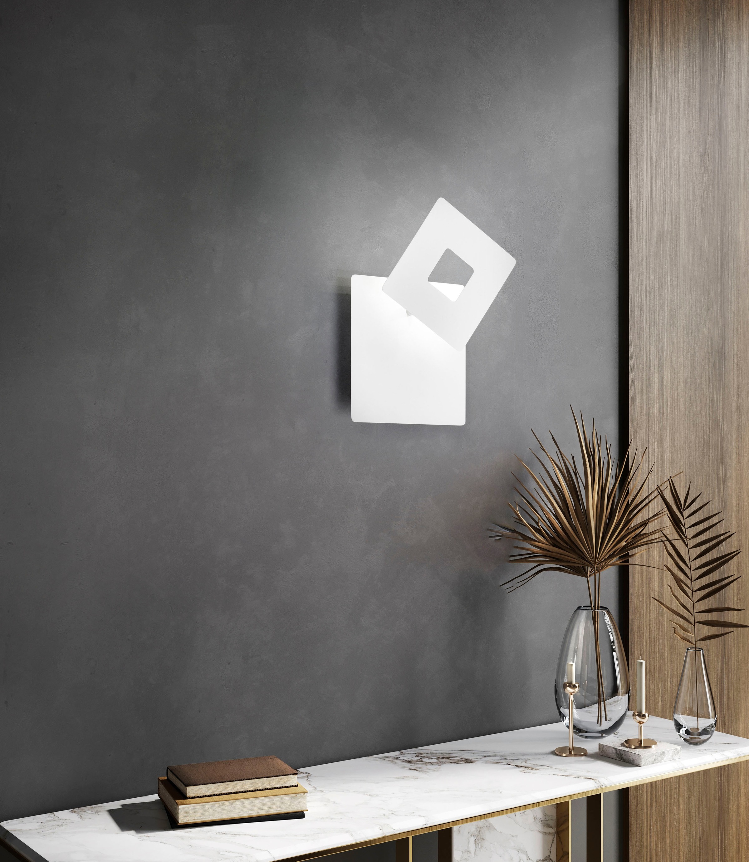FISCHER & HONSEL Wandleuchte »Hennes«, Leuchtmittel LED-Modul | LED wechselbar, langlebige LED