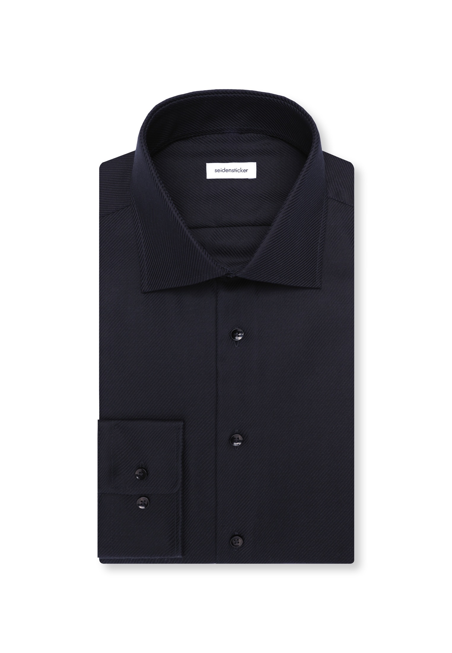 seidensticker Businesshemd »Schwarze Rose« Slim 1/1 Kentkragen Uni