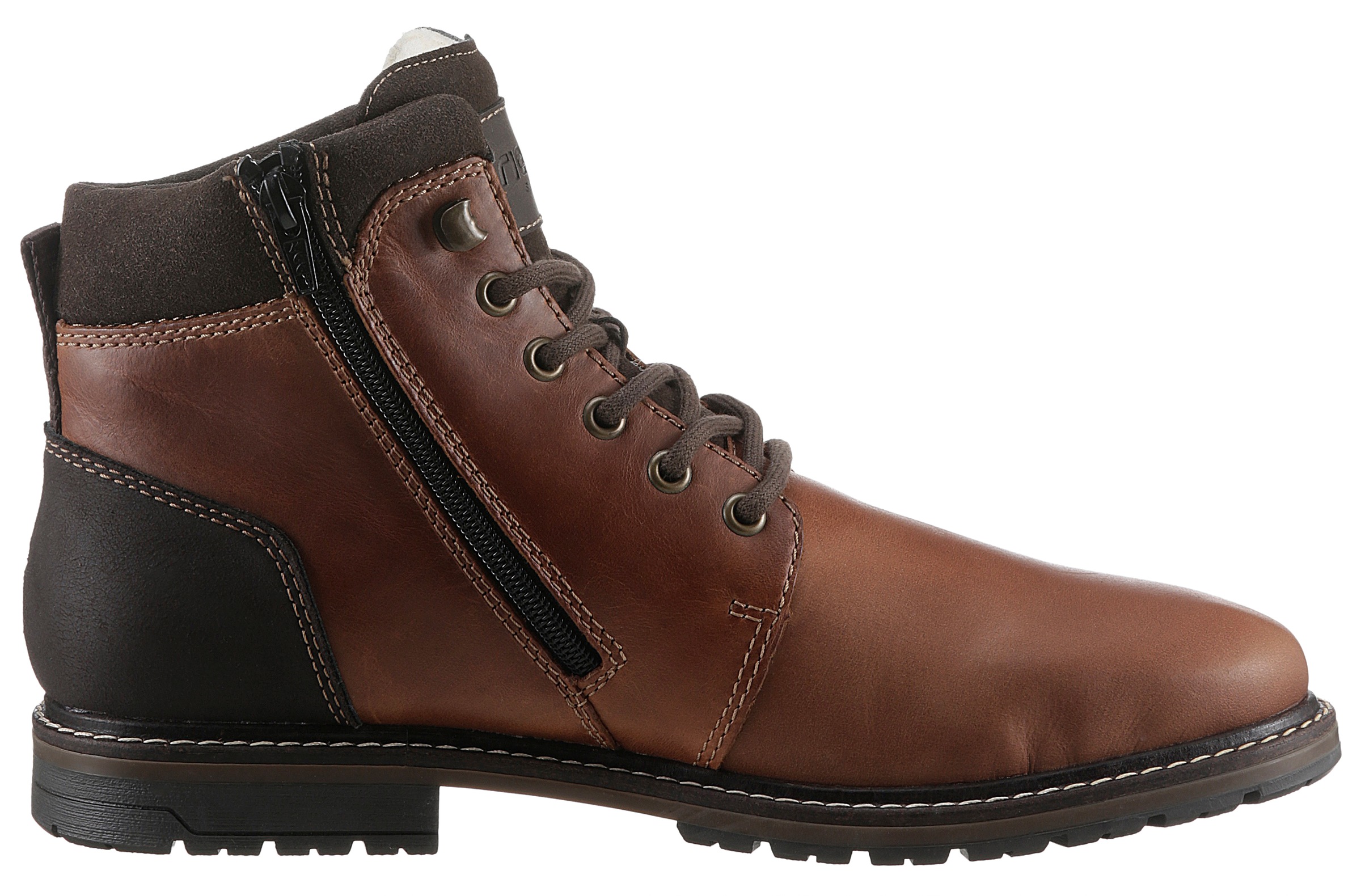 Rieker Winterstiefelette  , Schnürstiefel, Business Schuh mit wasserabweisender TEX-Membran