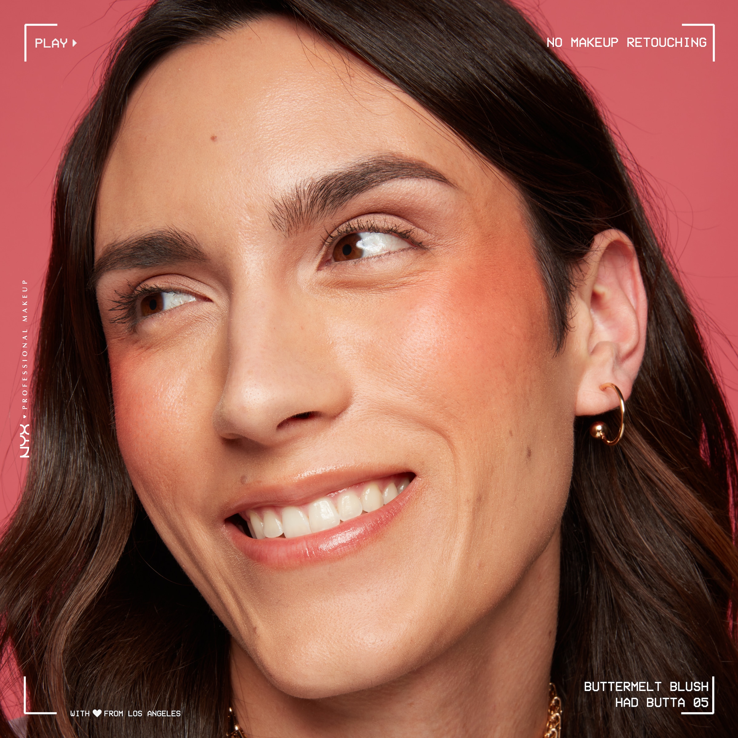 NYX Rouge »Makeup Buttermelt Blush« Cremige, leichte Textur, variable Deckkraft, pflegende Formel.