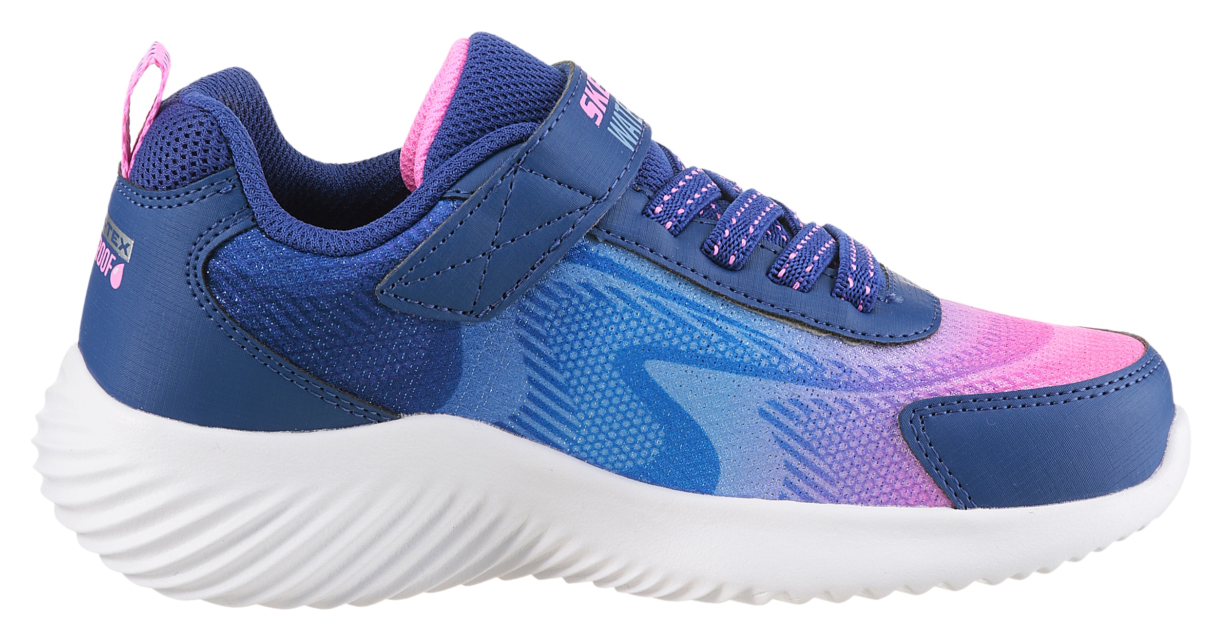 Skechers Sneaker »BOUNDER«, Freizeitschuh, wasserabweisend, Größenschablone zum Download