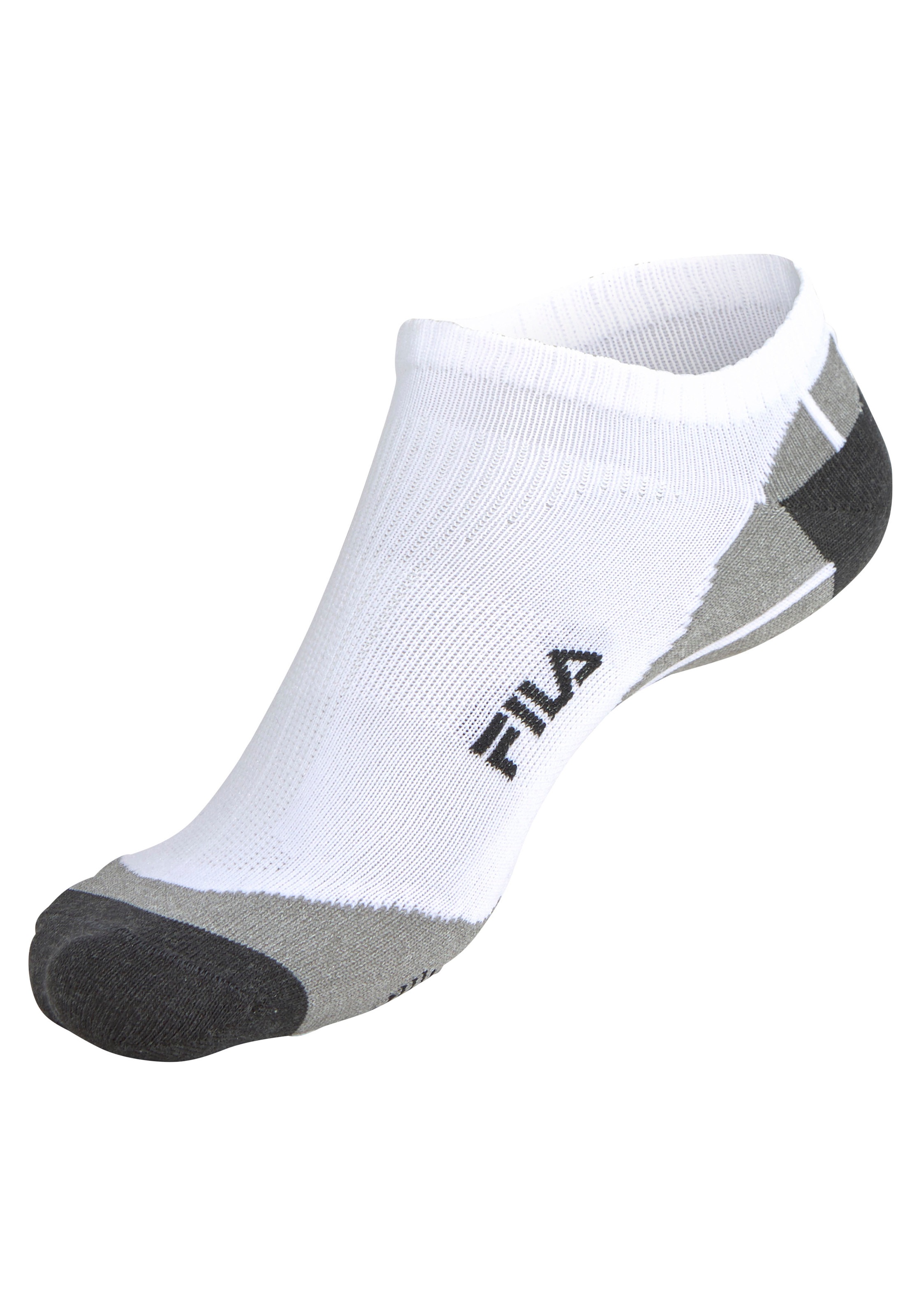 Fila Sneakersocken »UNISEX UNISEX INVISIBLE MULTISPORT SOCKS«, (3 Paar), mit eingestricktem Schriftzug
