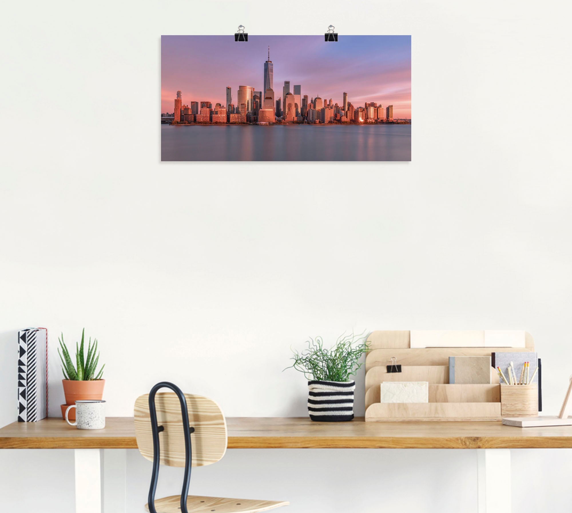 Artland Wandbild »New York City«, New York, (1 St.), als Leinwandbild, Poster in verschied. Größen