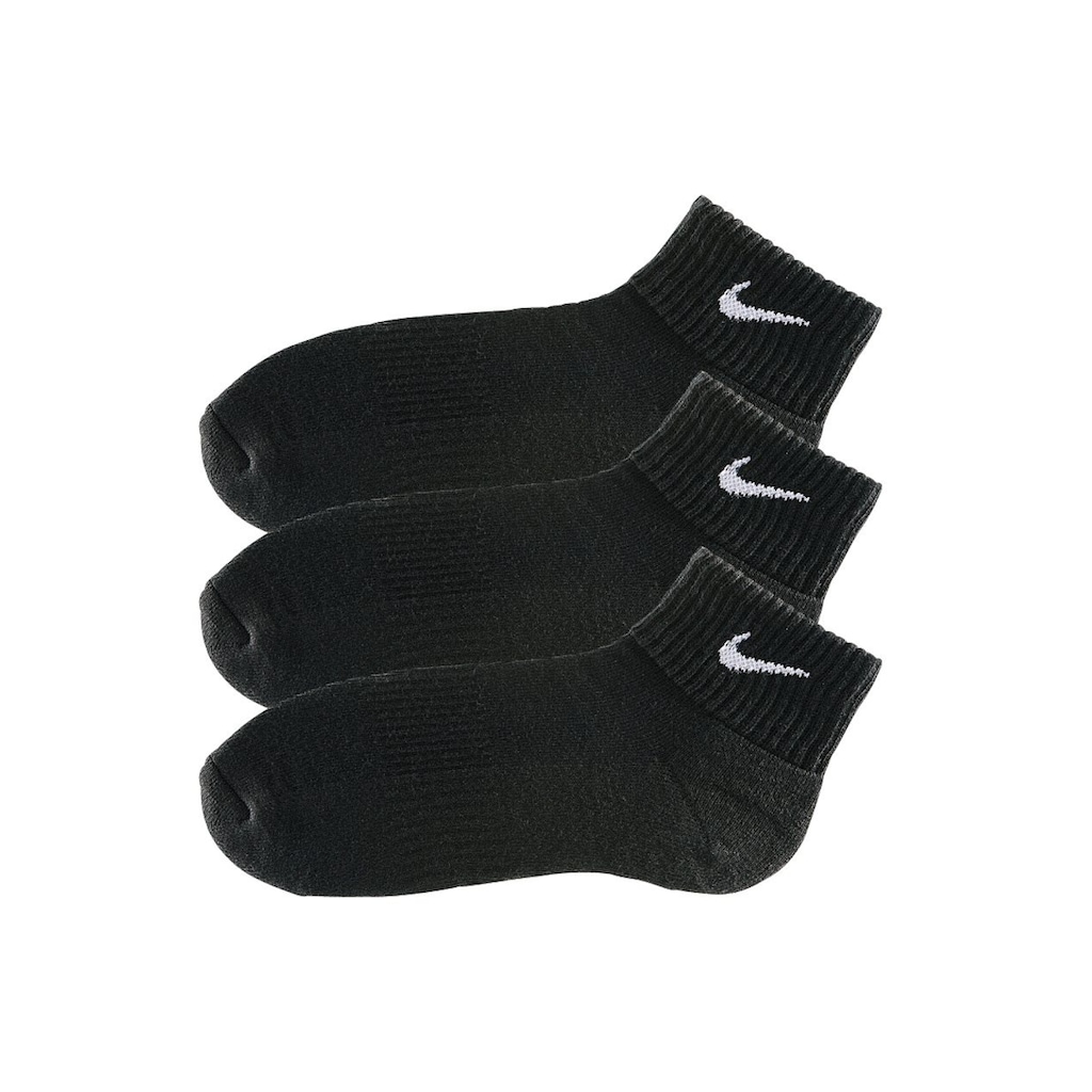 Nike Kurzsocken, (3 Paar), mit weichem Frottee