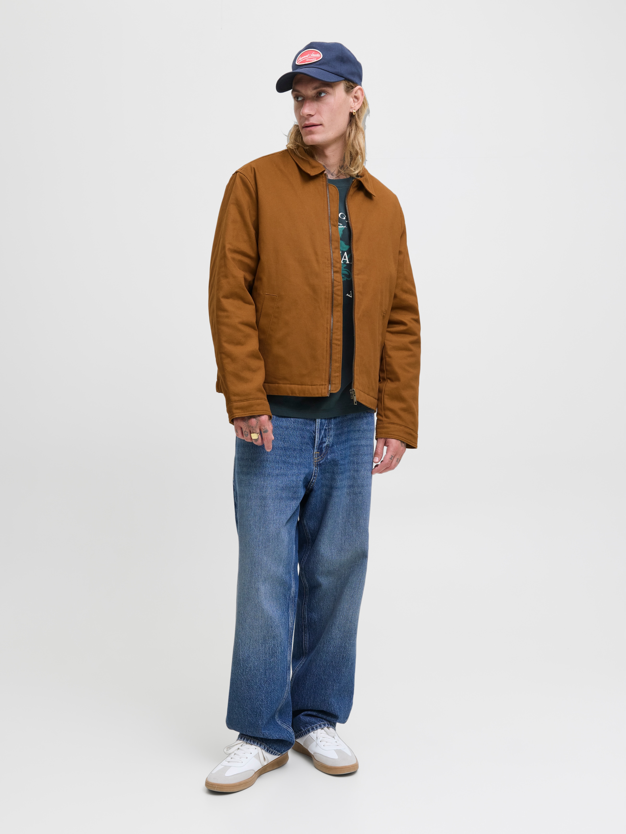 Jack & Jones Outdoorjacke »JJEDOVER WORKER JACKET NOOS«, ohne Kapuze