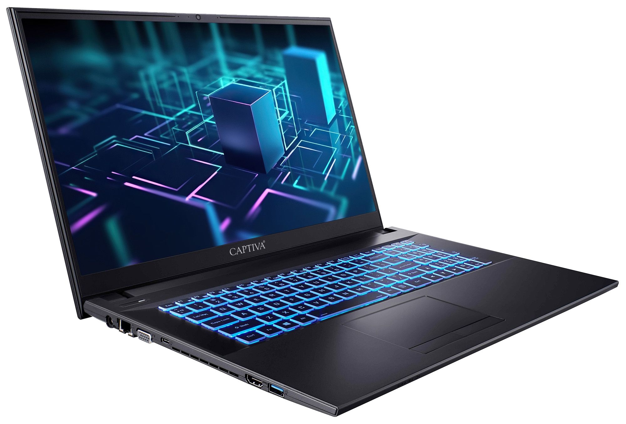 CAPTIVA Business-Notebook »Power Starter I76-097«, 43,9 cm, / 17,3 Zoll,  Intel, Core i7, 1000 GB SSD ➥ 3 Jahre XXL Garantie | UNIVERSAL