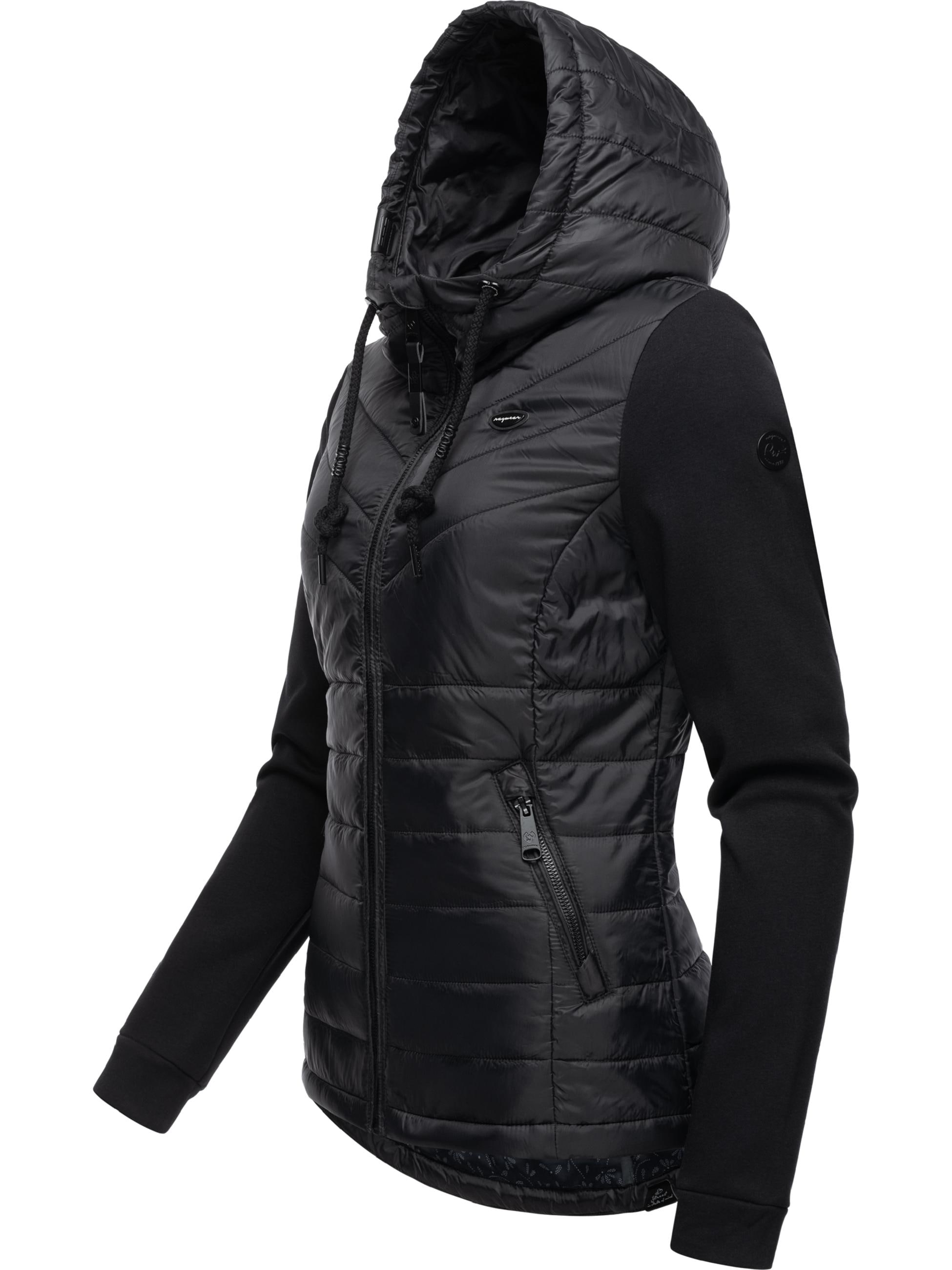 Ragwear Outdoorjacke »Outdoorjacke Lucinda«, mit Kapuze, Steppjacke aus modernem Materialmix mit Kapuze