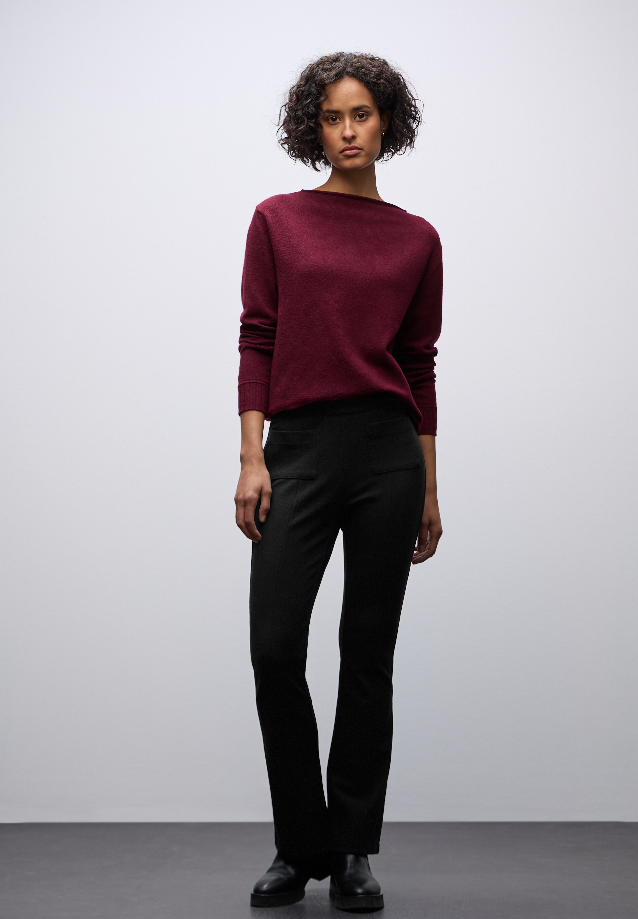 STREET ONE Bootcuthose »Style Hope«  mit elastischem Bund