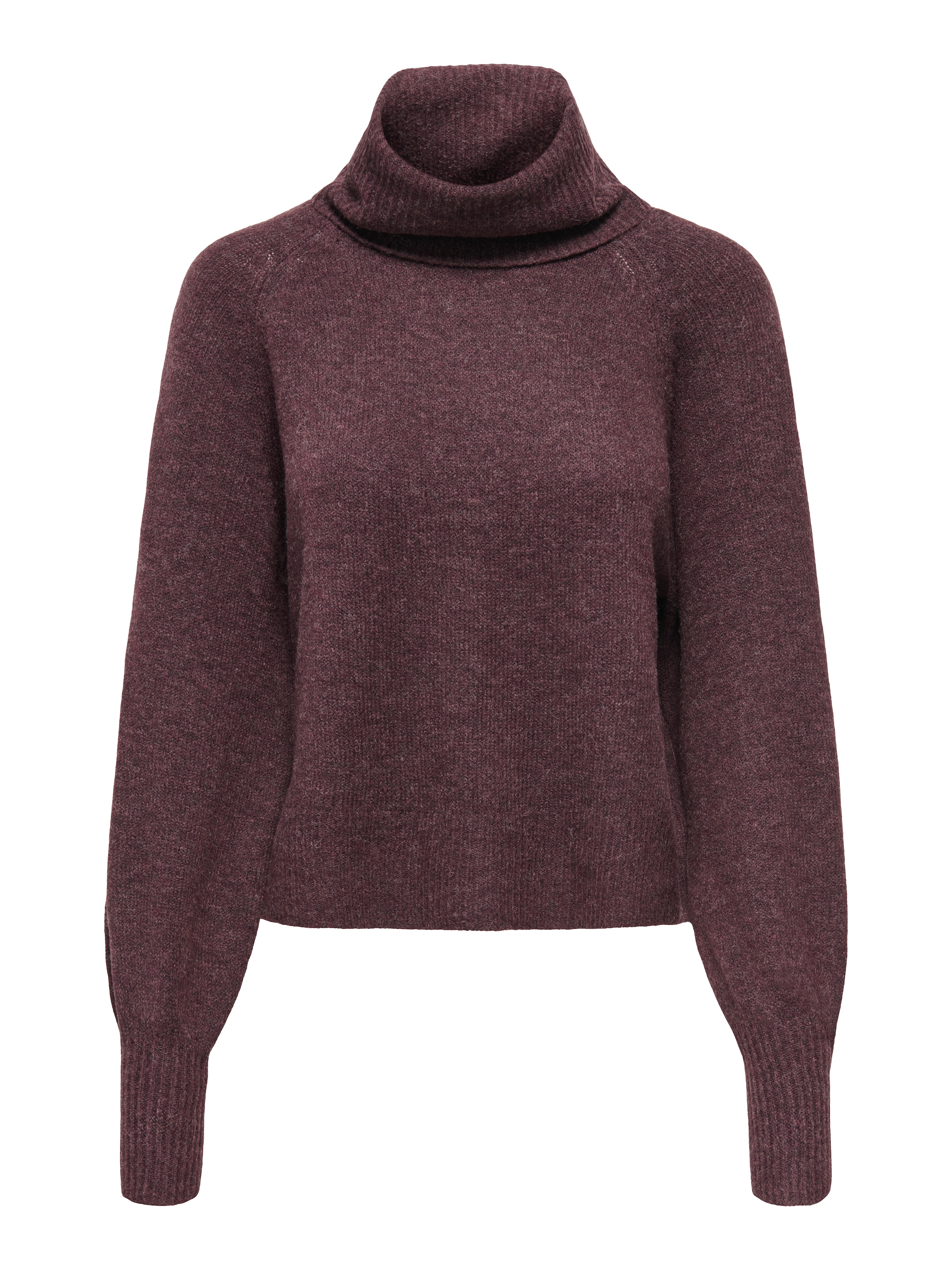 ONLY Rollkragenpullover »ONLOLIVIA LS ROLL NECK CC KNT« Materialmix, regular fit