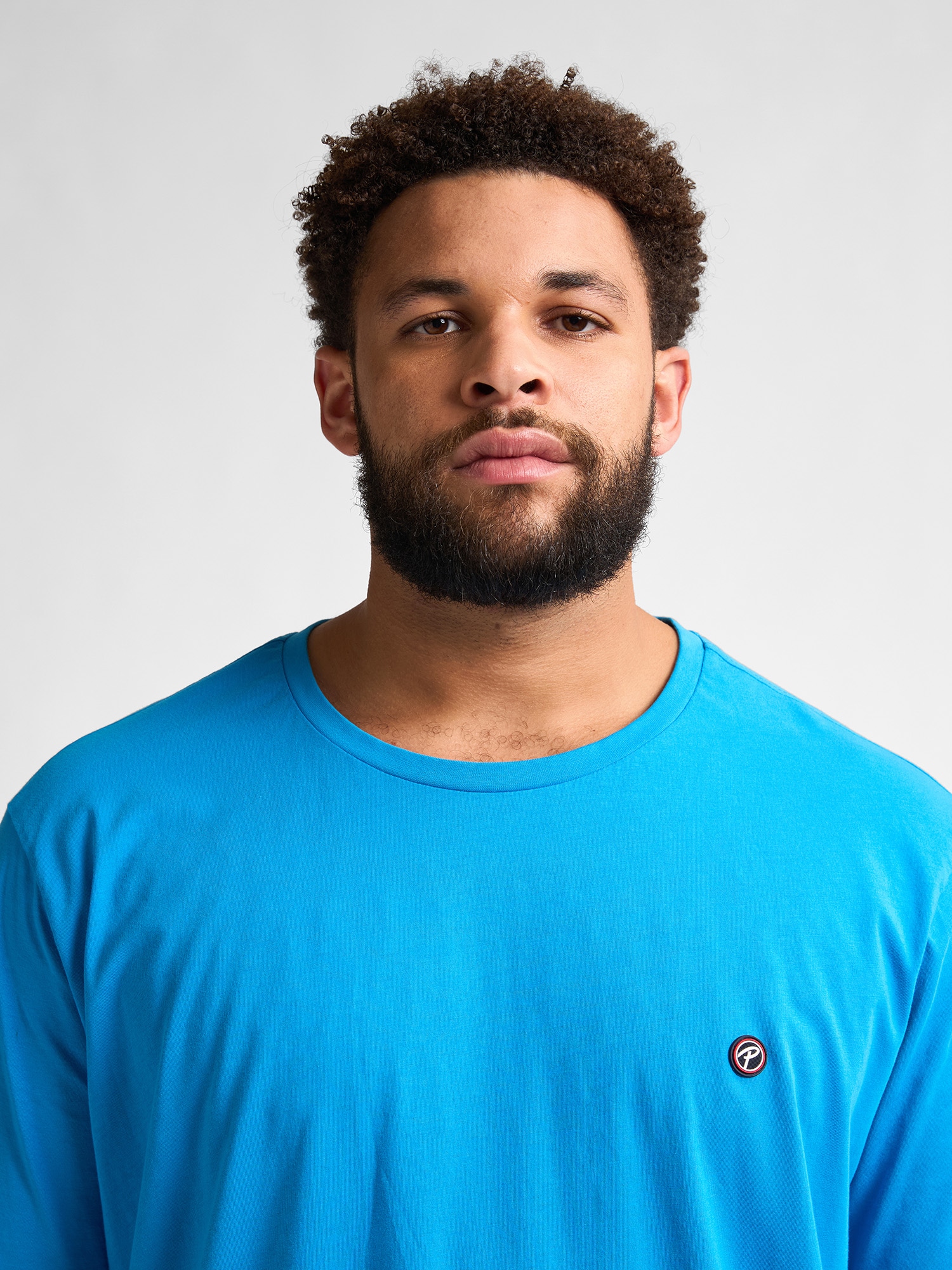 Petrol Industries Rundhalsshirt mit Logo Stickerei